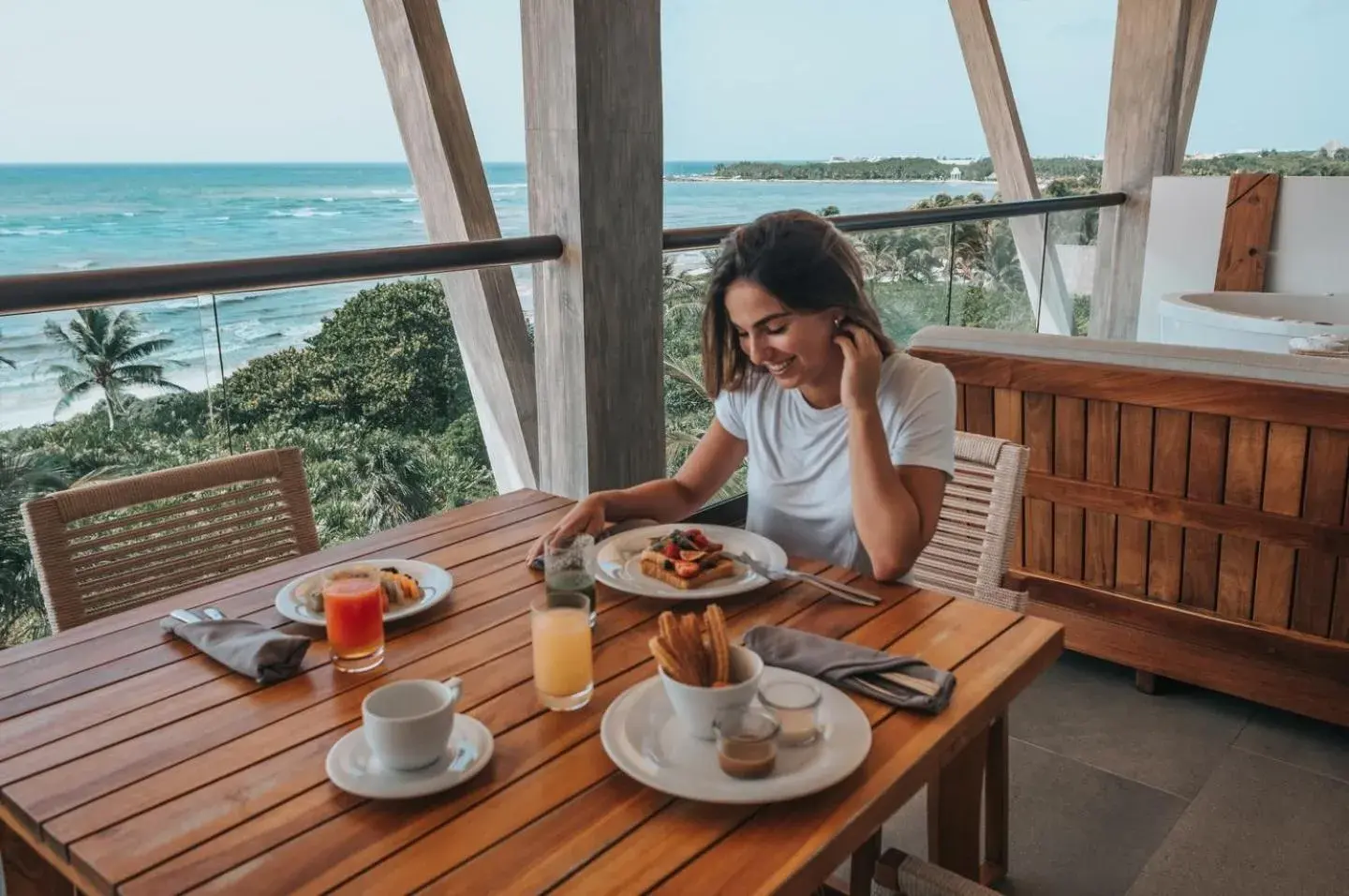 Breakfast in Unico Hotel Riviera Maya Adults Only Breakfast in Unico Hotel Riviera Maya Adults Only