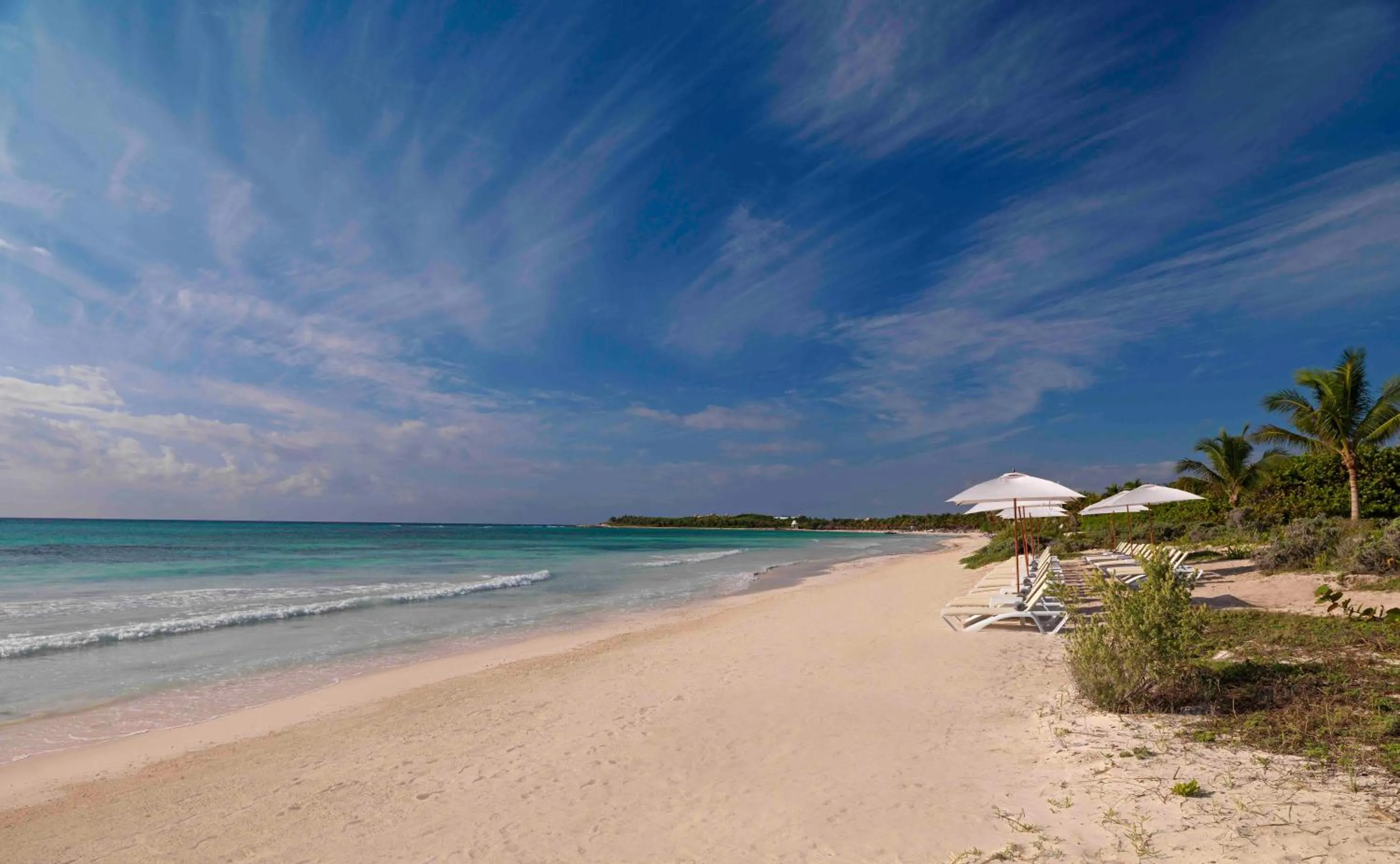 Beach in Unico Hotel Riviera Maya Adults Only