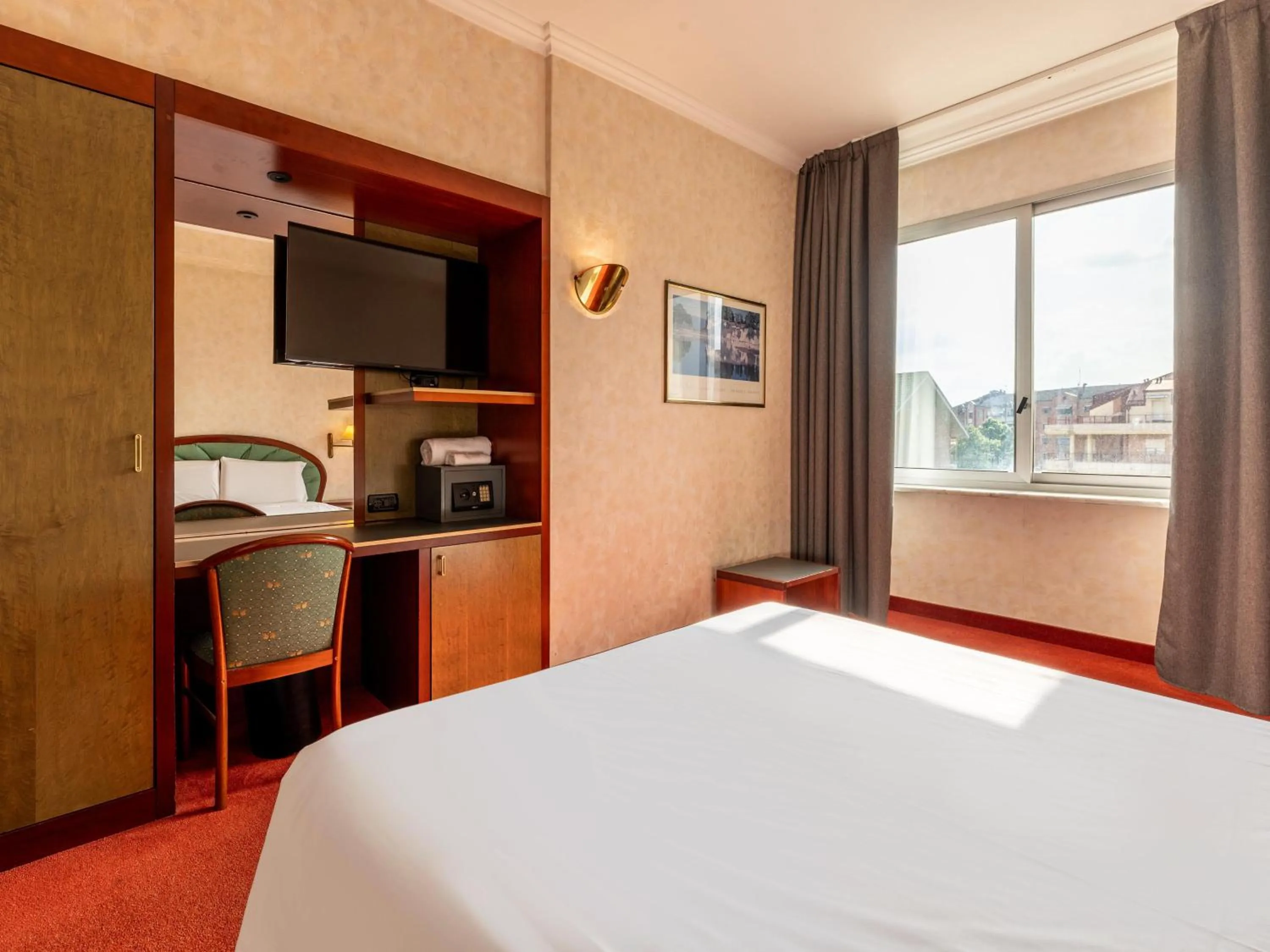 Photo of the whole room, Bed in B&B Hotel Borgaro Torinese