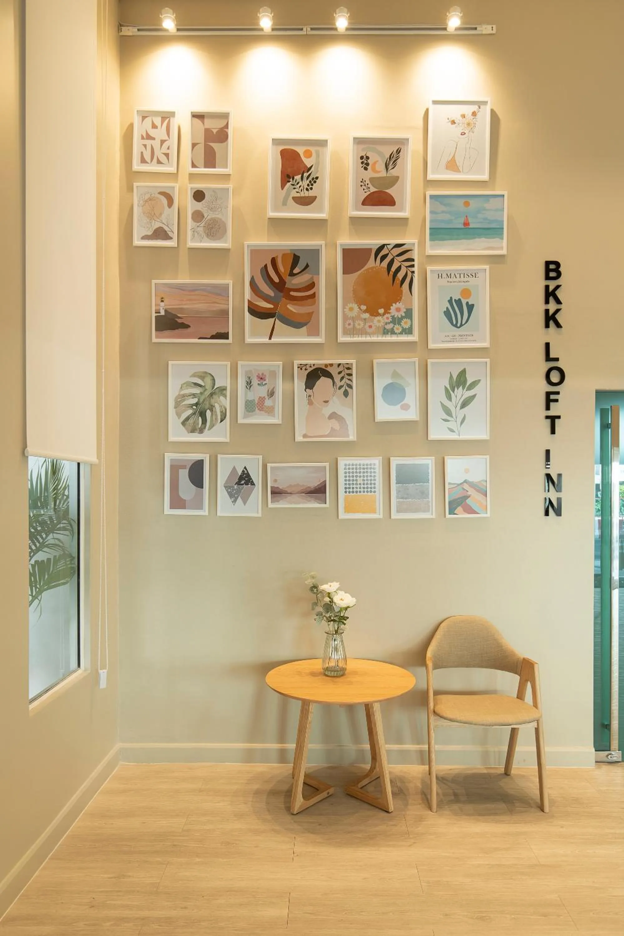 Lobby or reception in Bangkok Loft Inn