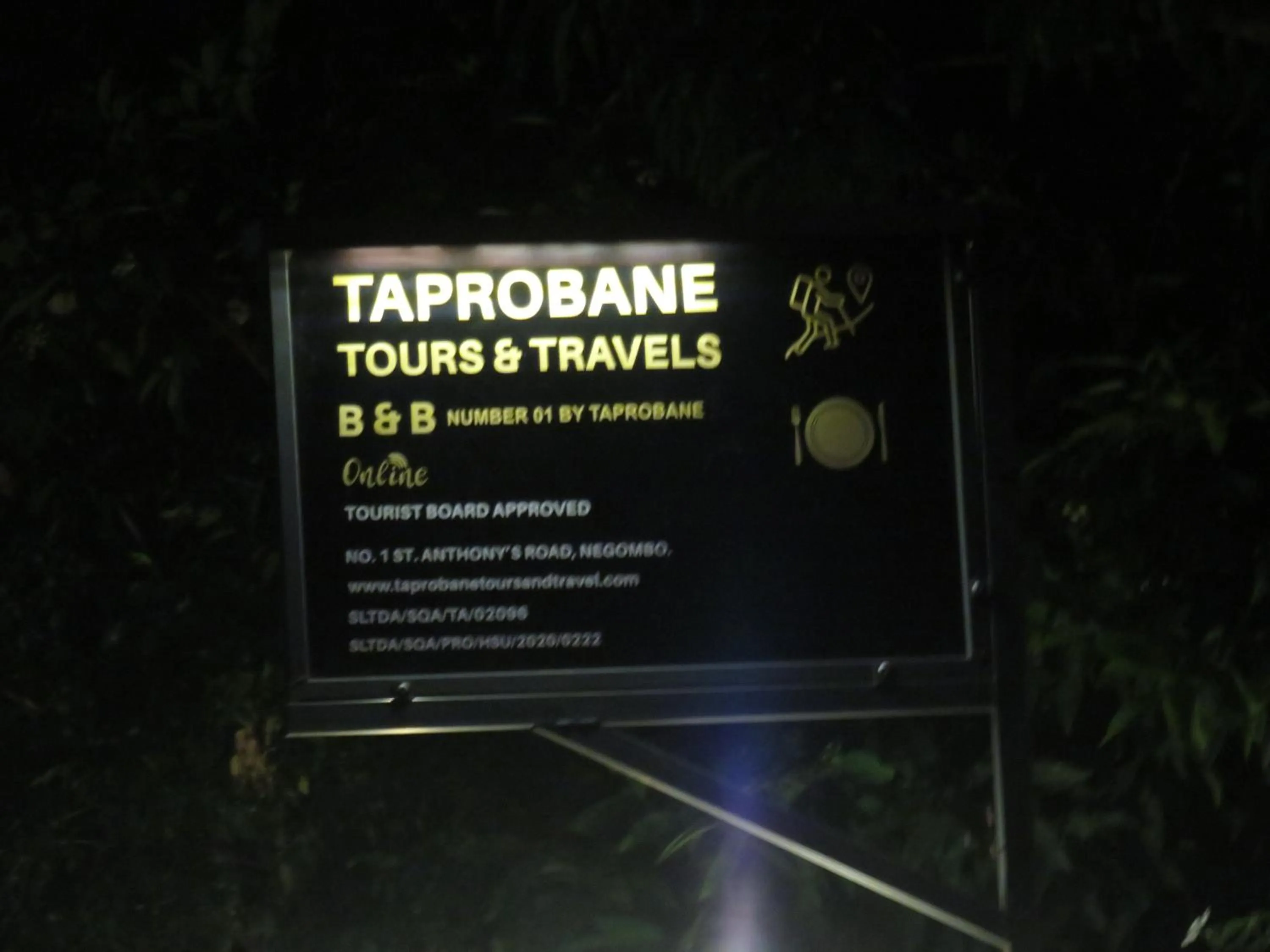 Facade/entrance in Number 01 by Taprobane