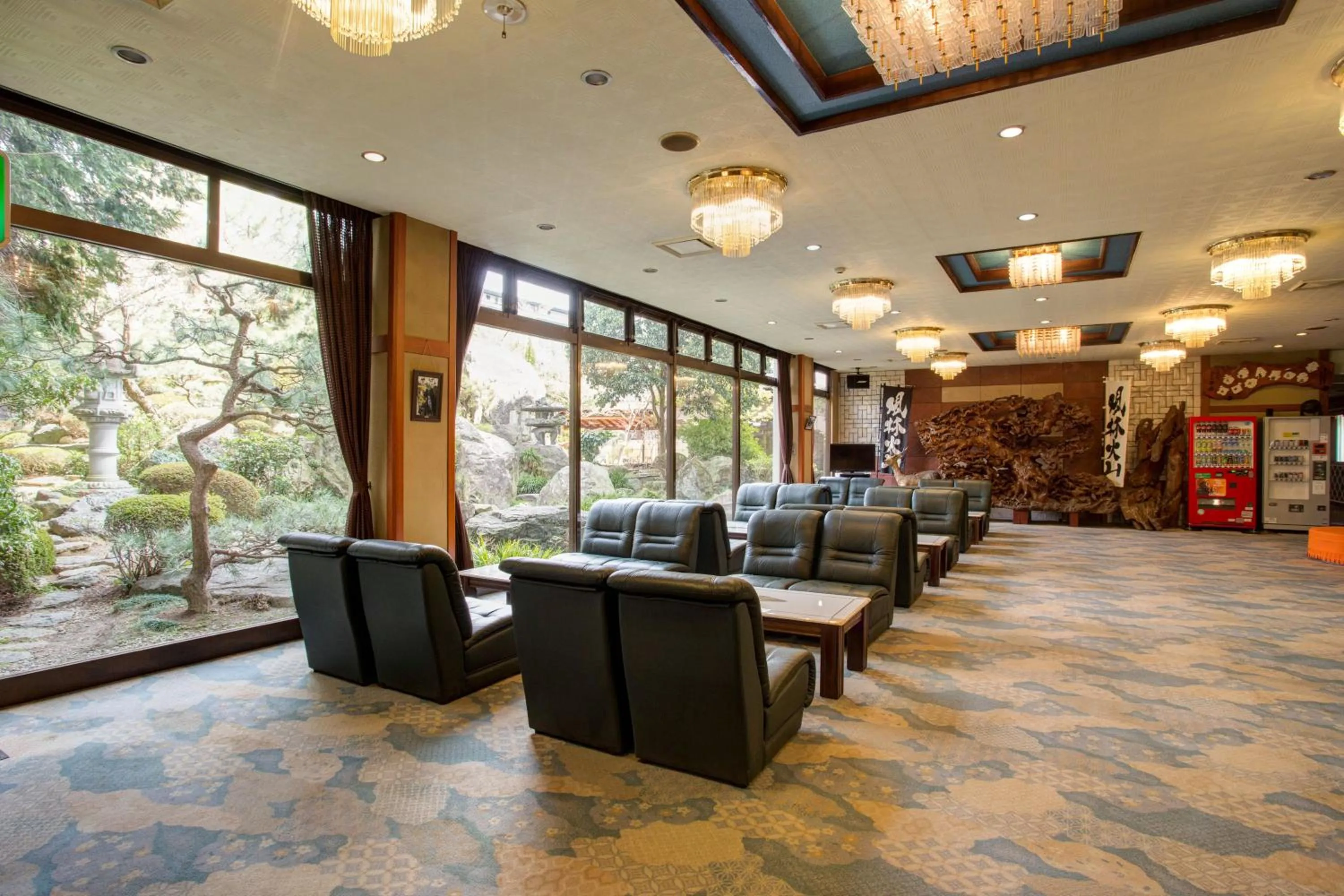 Lobby or reception in Hotel Heian