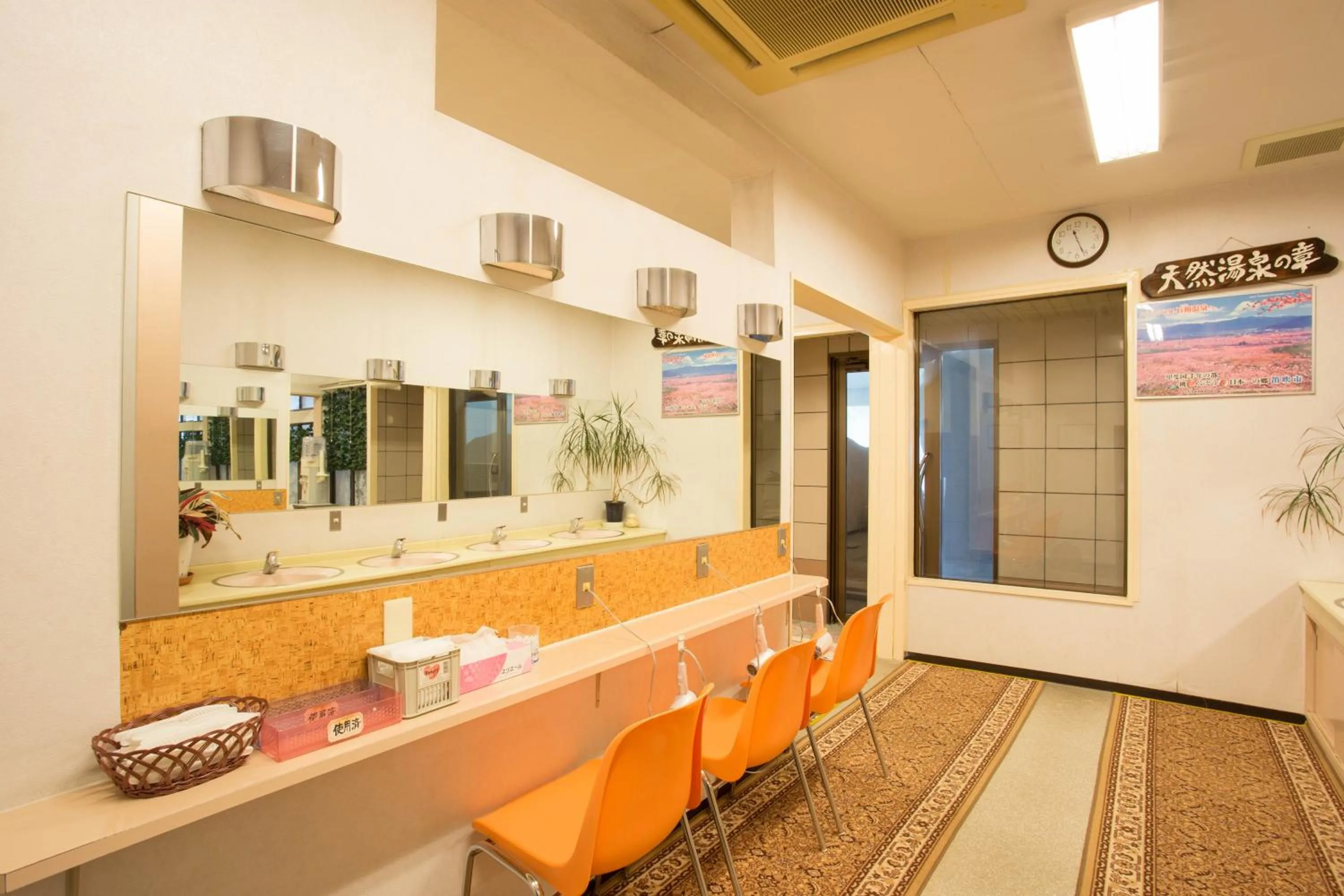 Public Bath in Hotel Heian