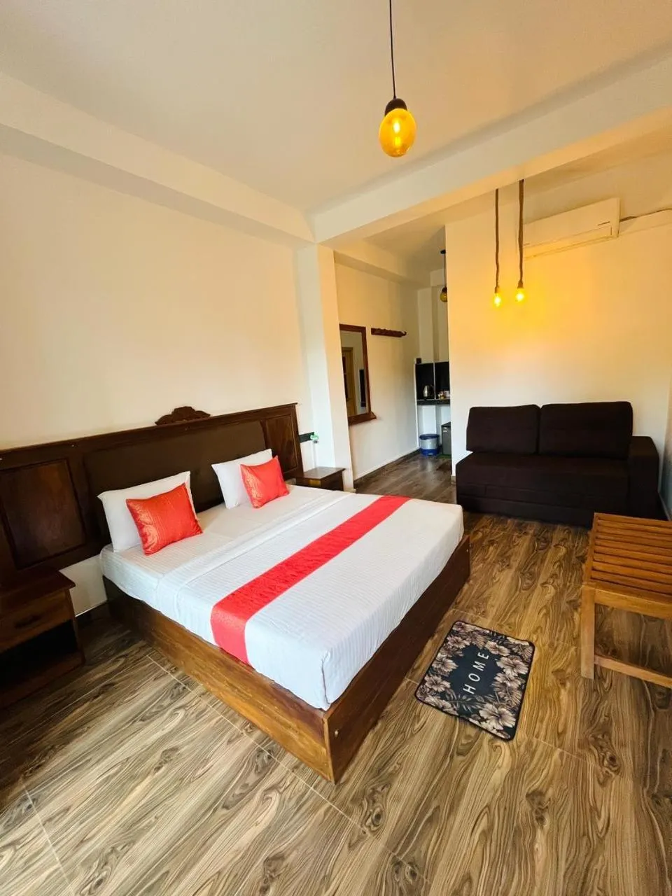 Bed in Maleesha Homestay