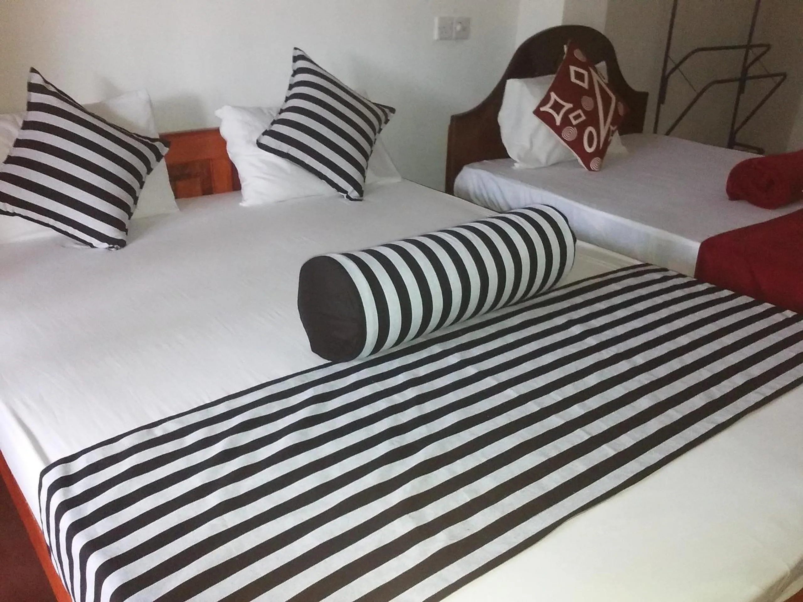 Bed in Maleesha Homestay