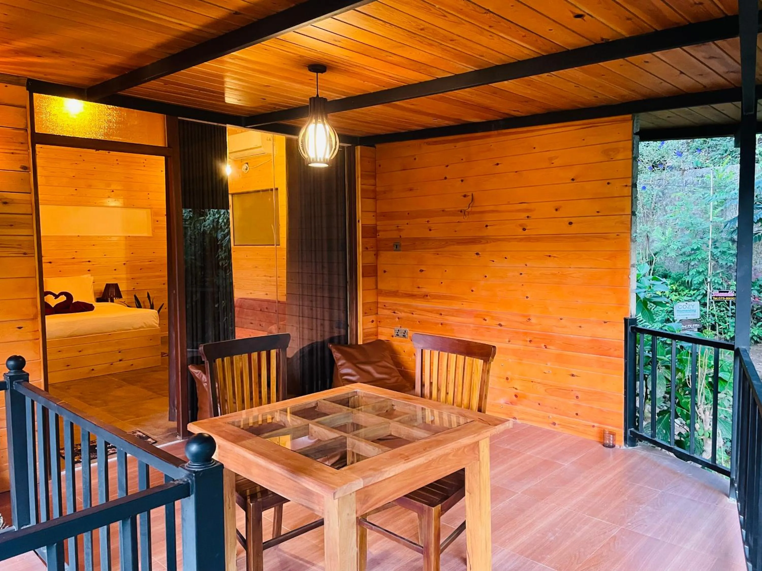 Balcony/Terrace in Maleesha Homestay