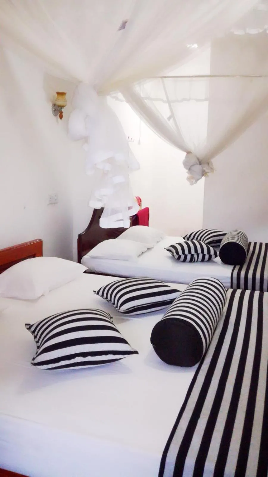 Bed in Maleesha Homestay
