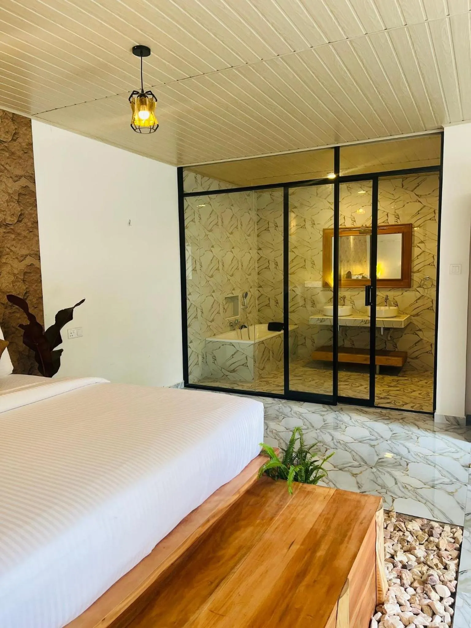 Bed in Maleesha Homestay