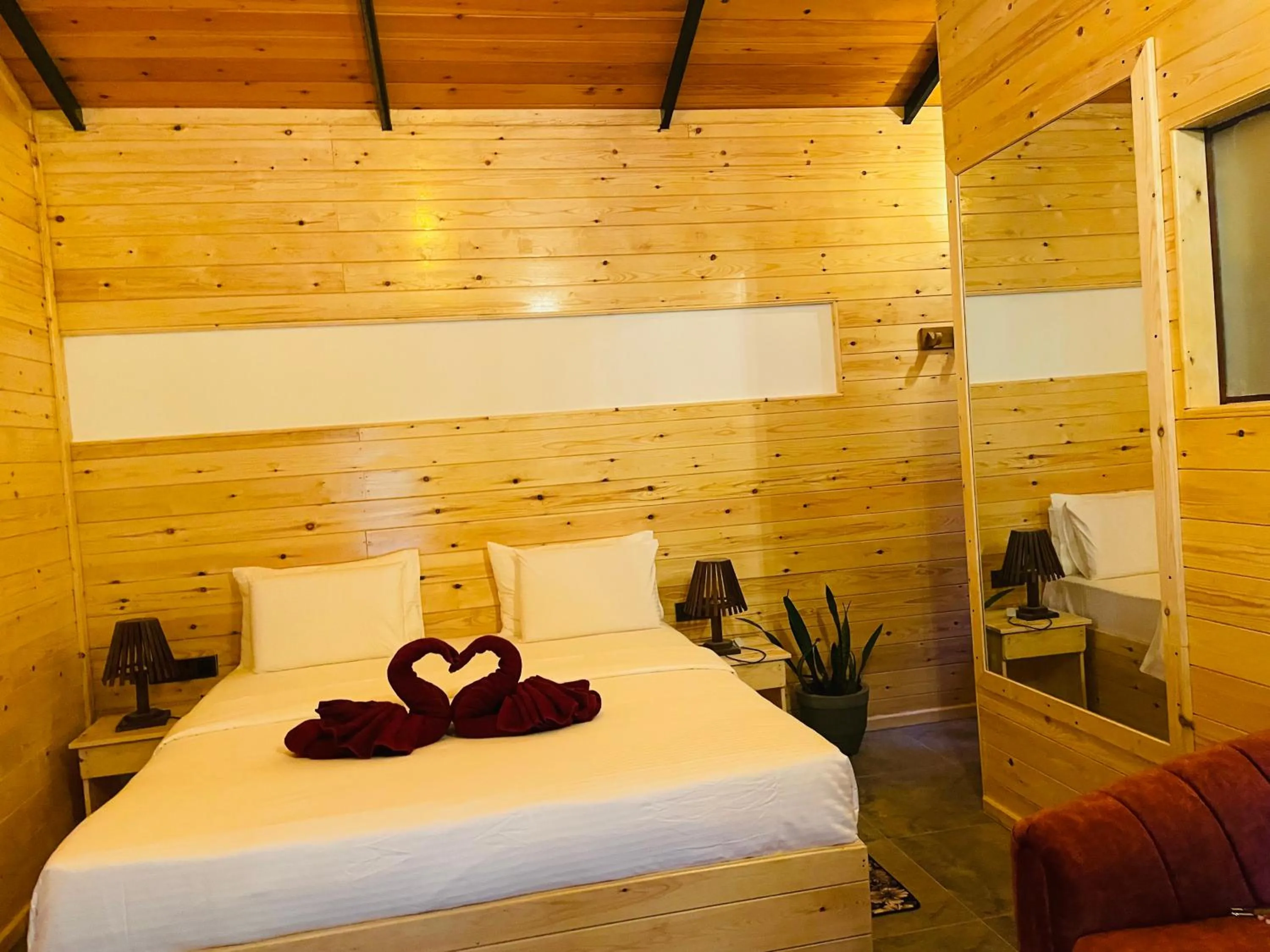 Bed in Maleesha Homestay