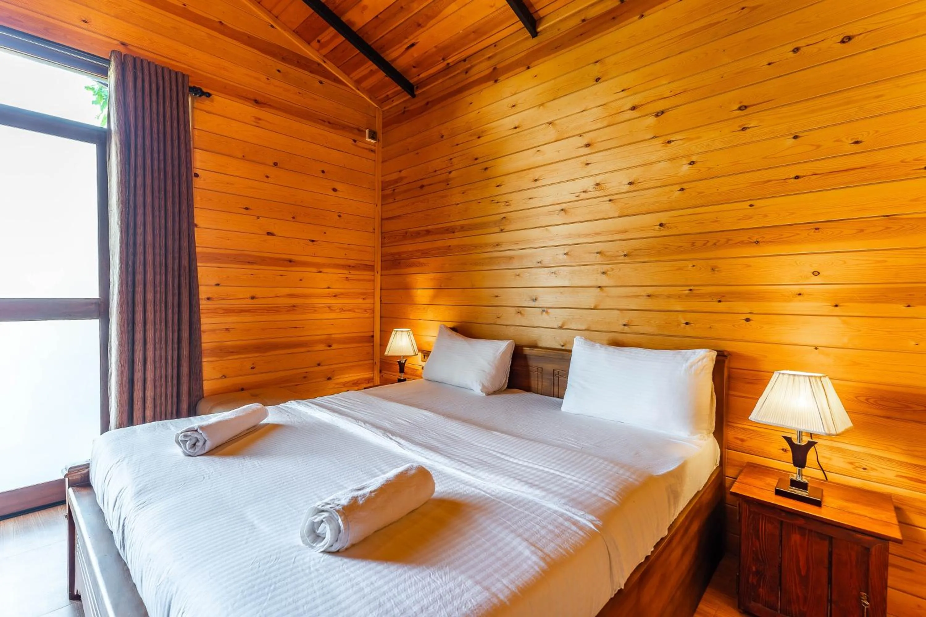 Bed in Maleesha Homestay