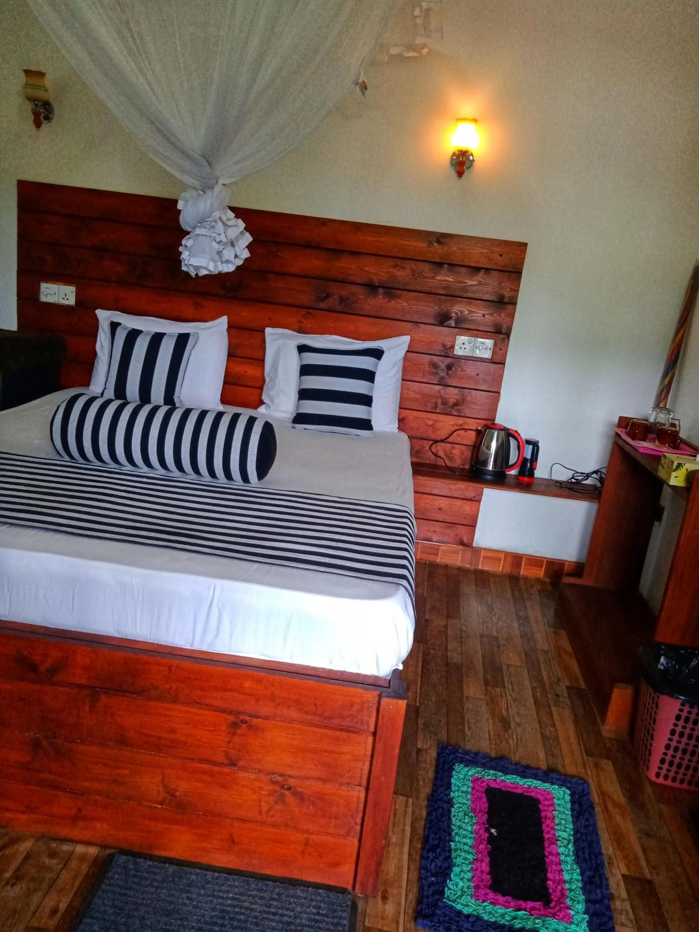 Bed in Maleesha Homestay