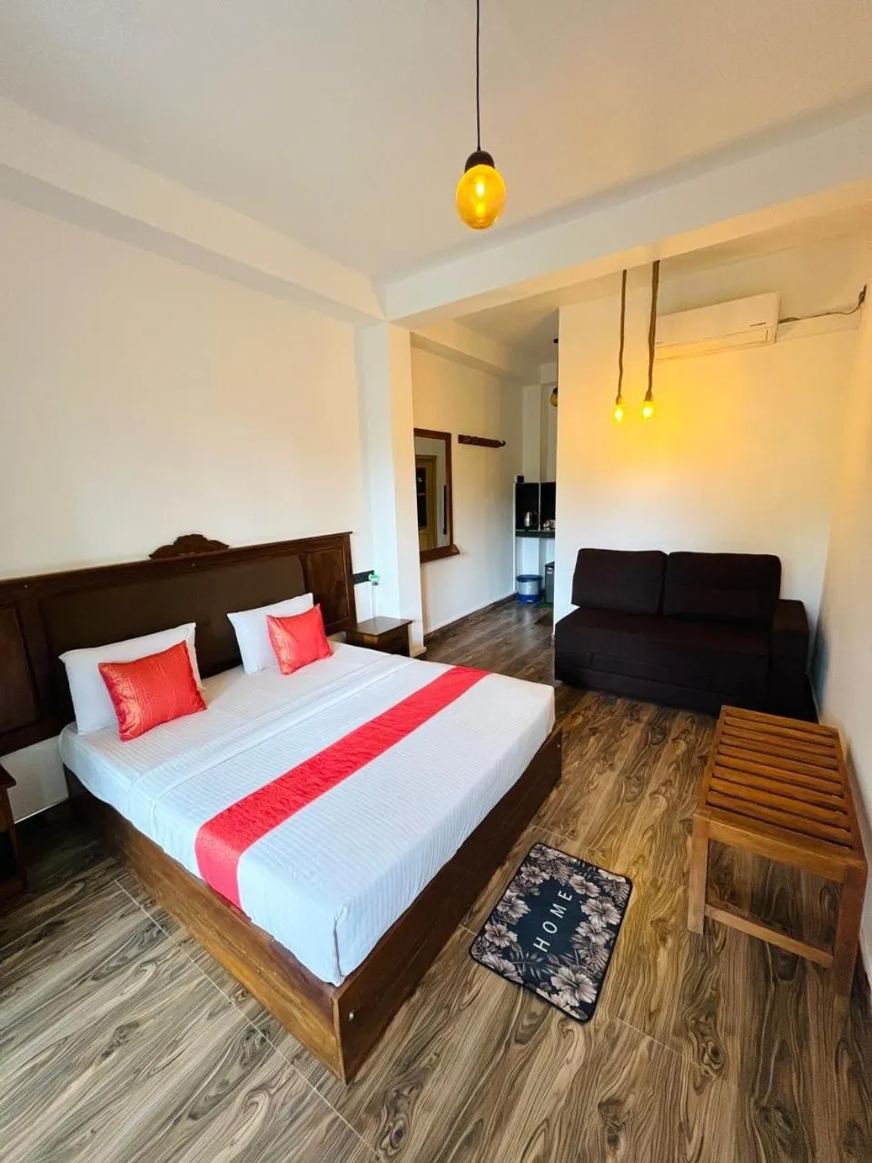 Bed in Maleesha Homestay