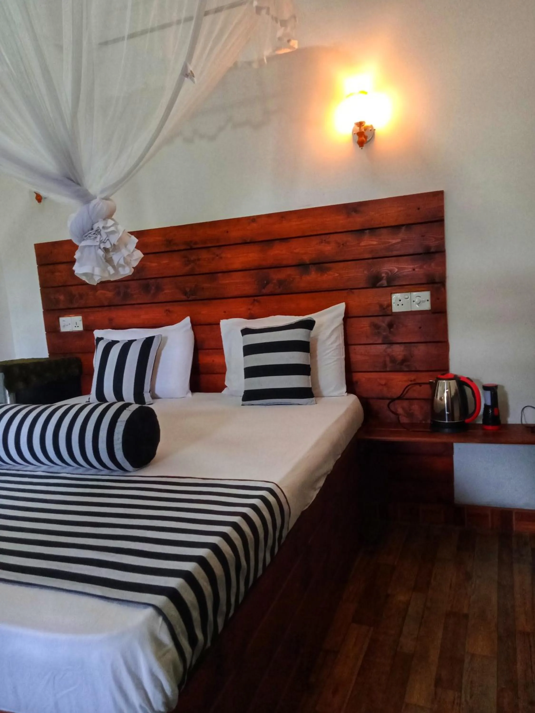 Bed in Maleesha Homestay