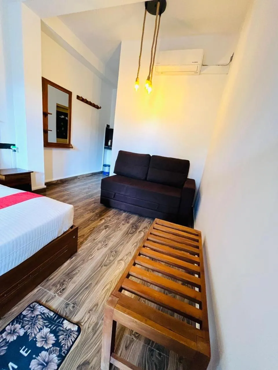 Bed in Maleesha Homestay