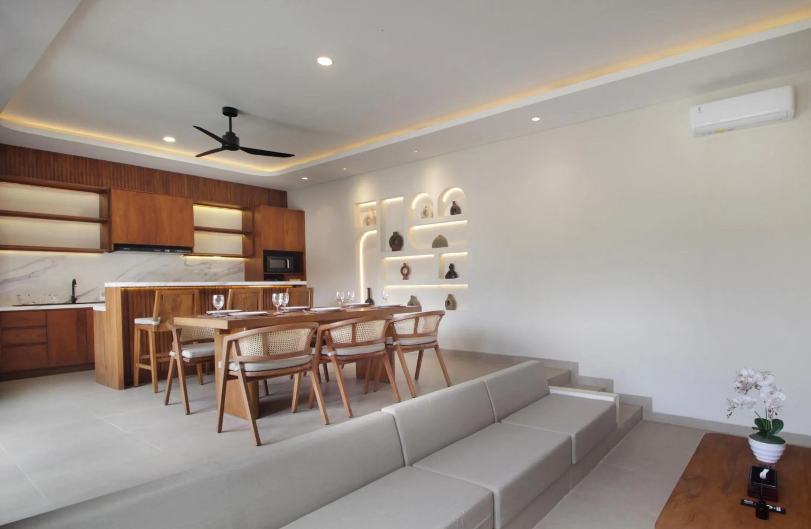 Kitchen or kitchenette in The Murdha Villa