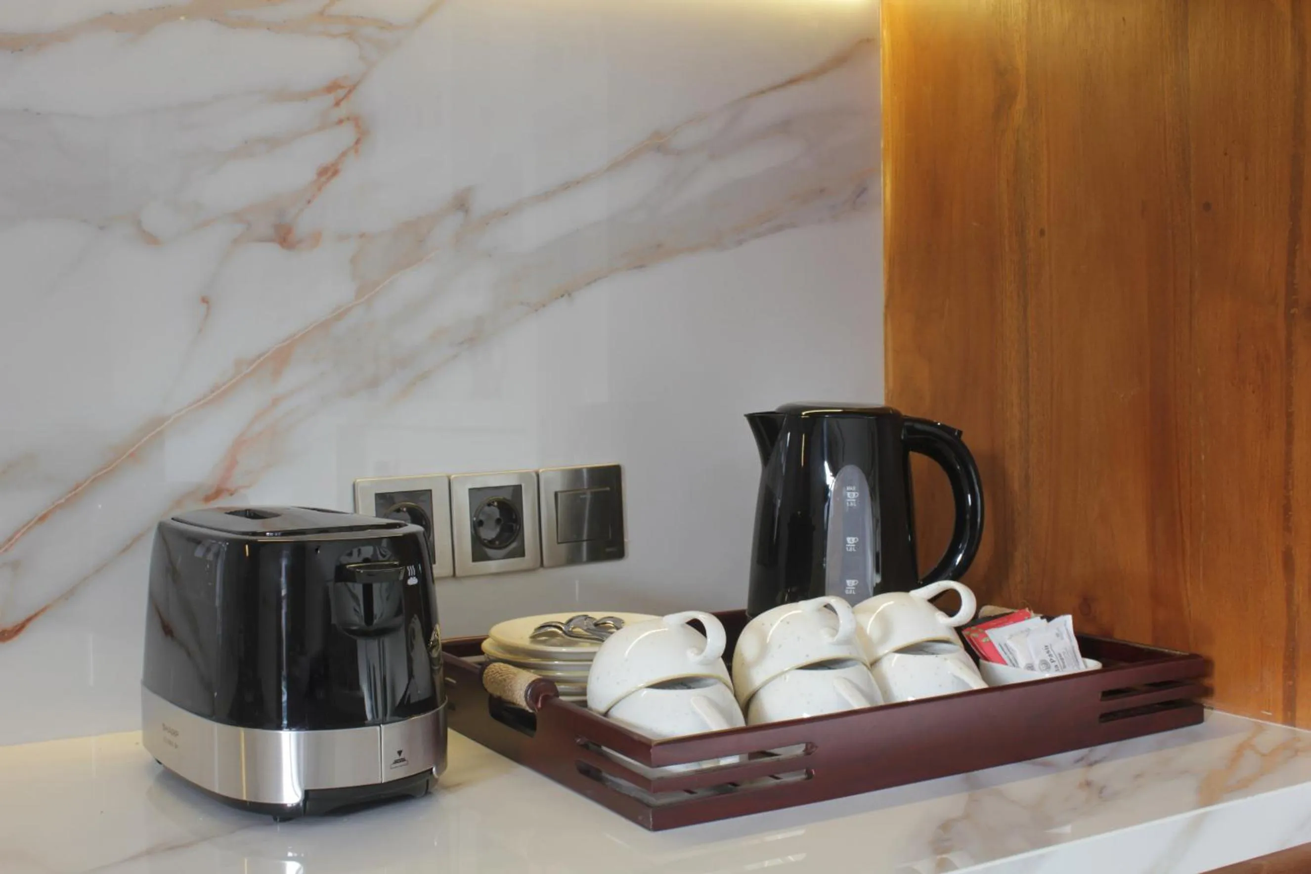 Coffee/tea facilities in The Murdha Villa