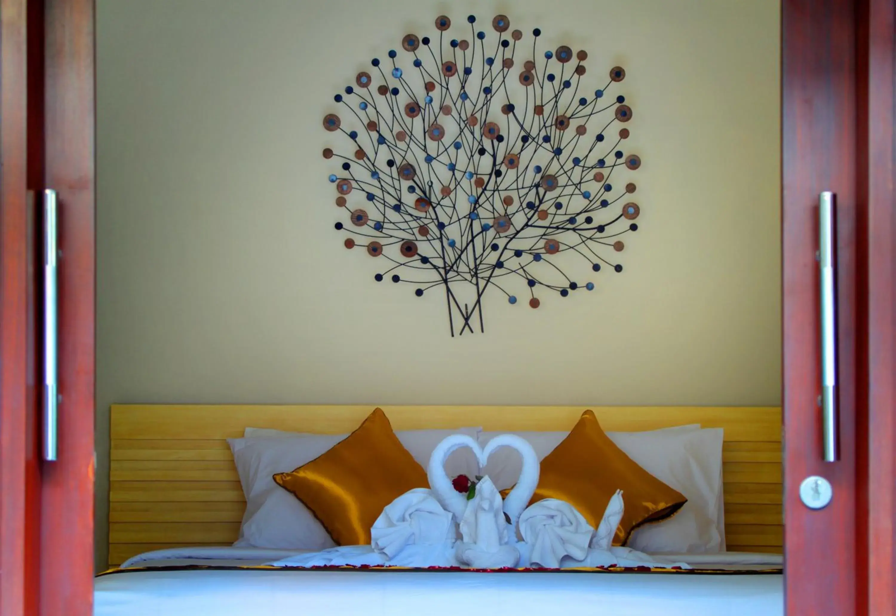 Bed in The Murdha Villa Bed in The Murdha Villa