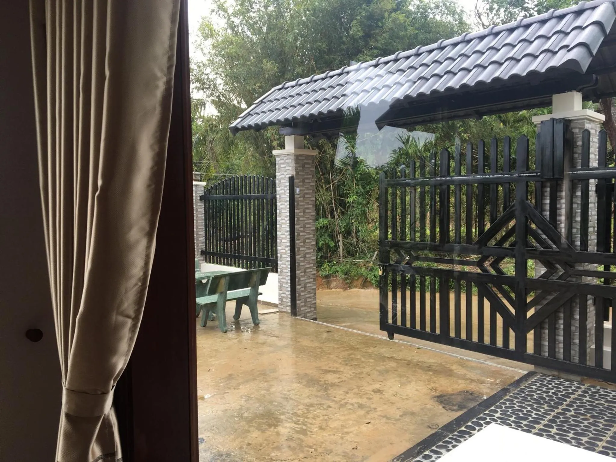 Garden in Nhat Huy Bungalow Phu Quoc