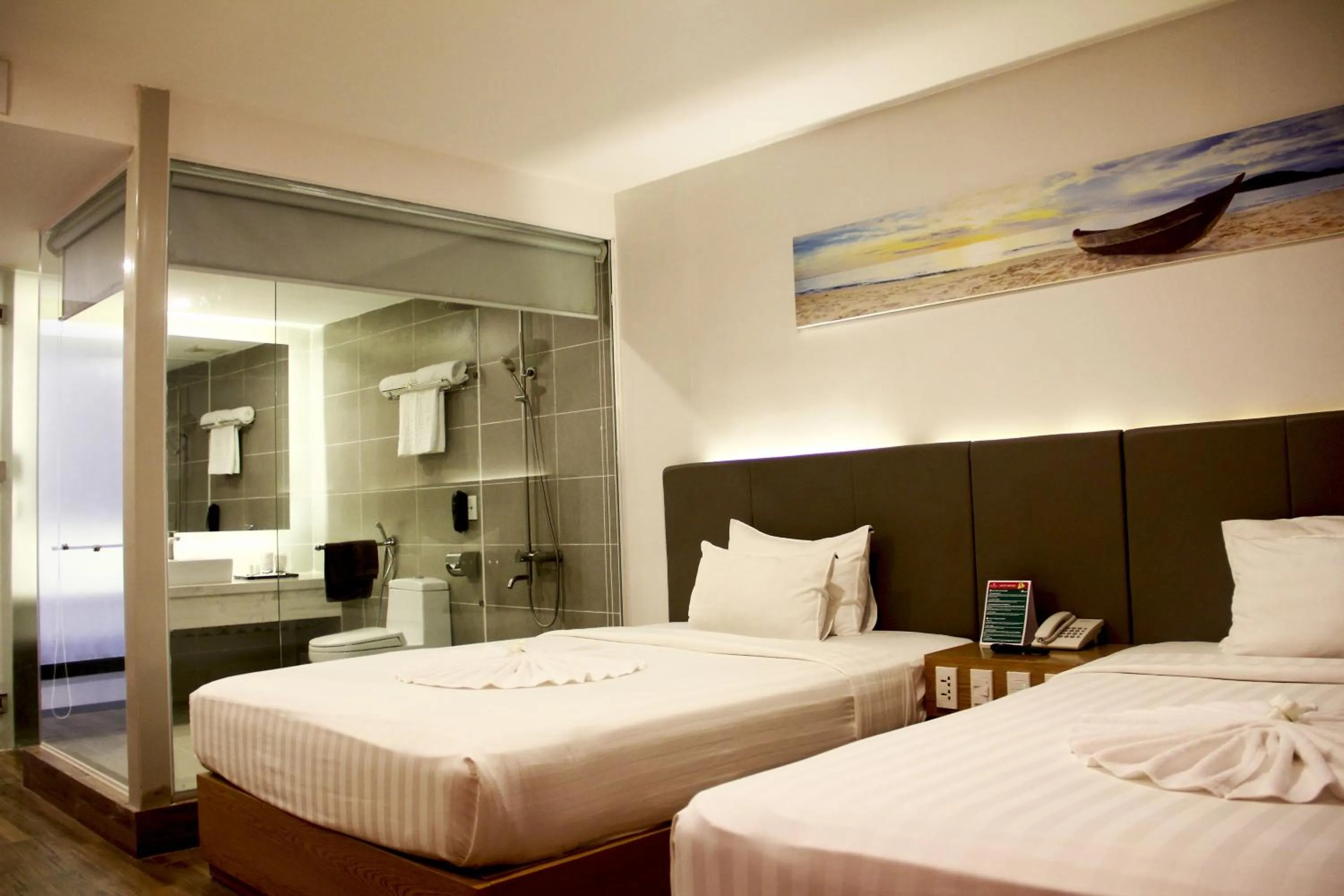 Bed in King Town Grand Hotel & Wedding Center