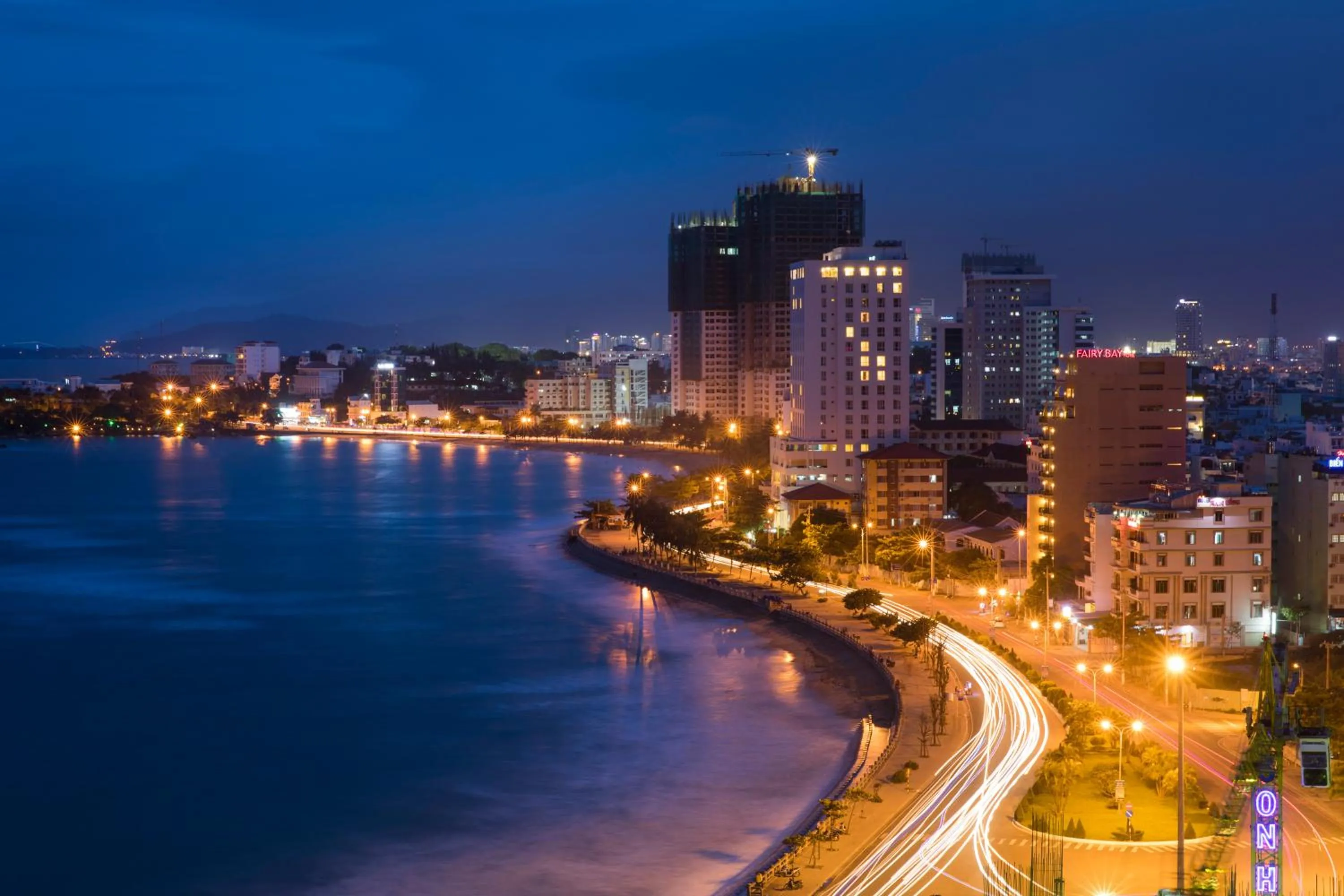 Sea view in King Town Grand Hotel & Wedding Center