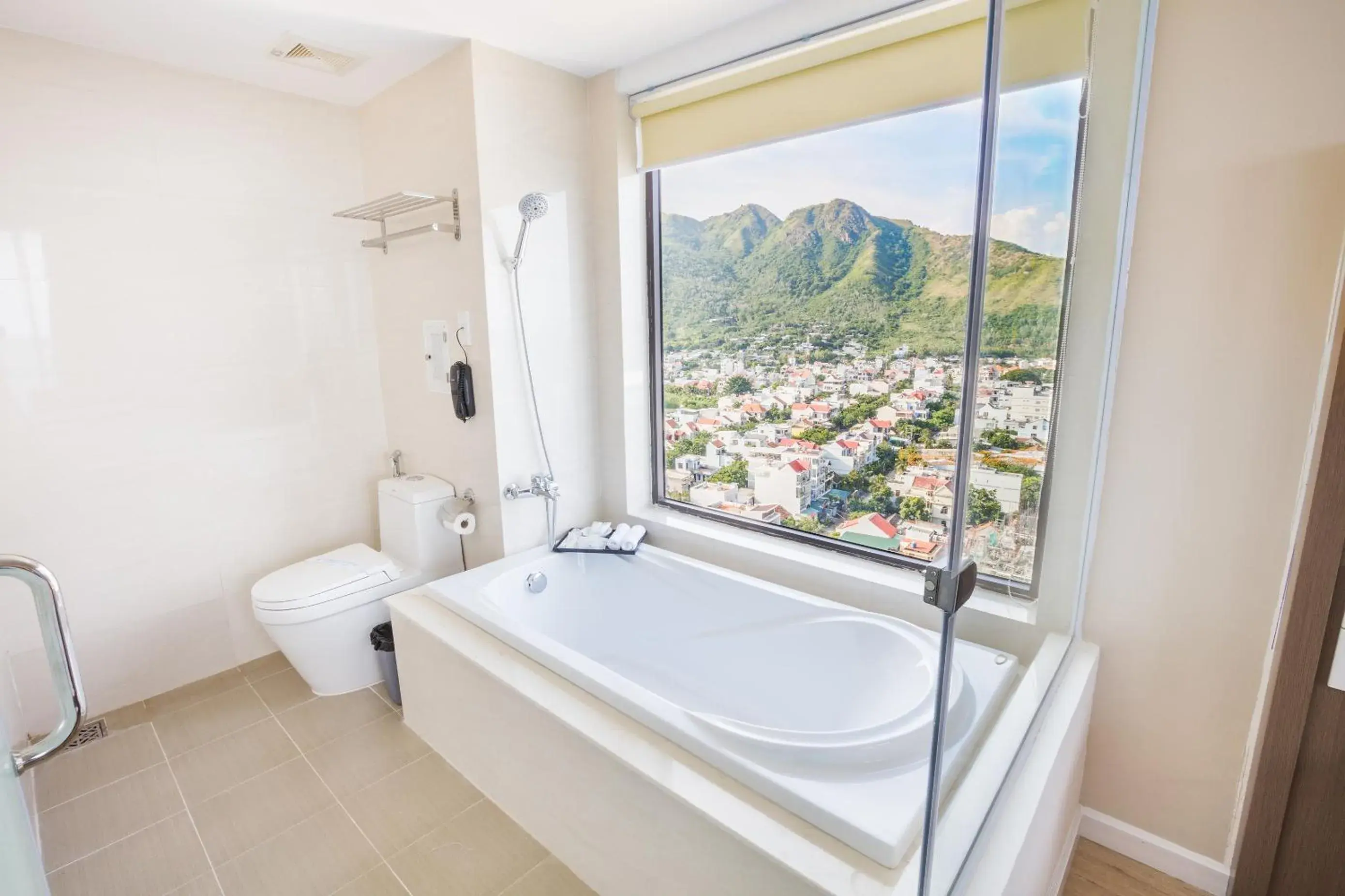 Bathroom in King Town Grand Hotel & Wedding Center Bathroom in King Town Grand Hotel & Wedding Center