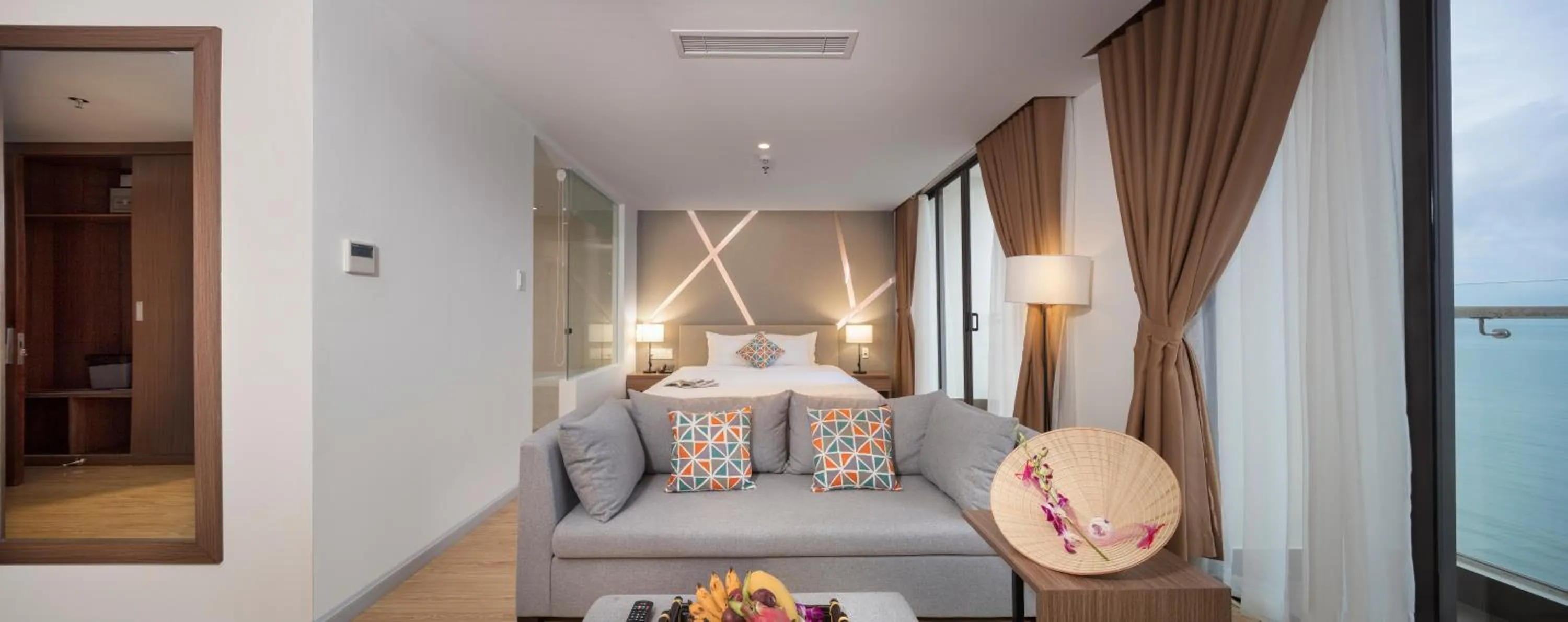 Bedroom, Bed in King Town Grand Hotel & Wedding Center