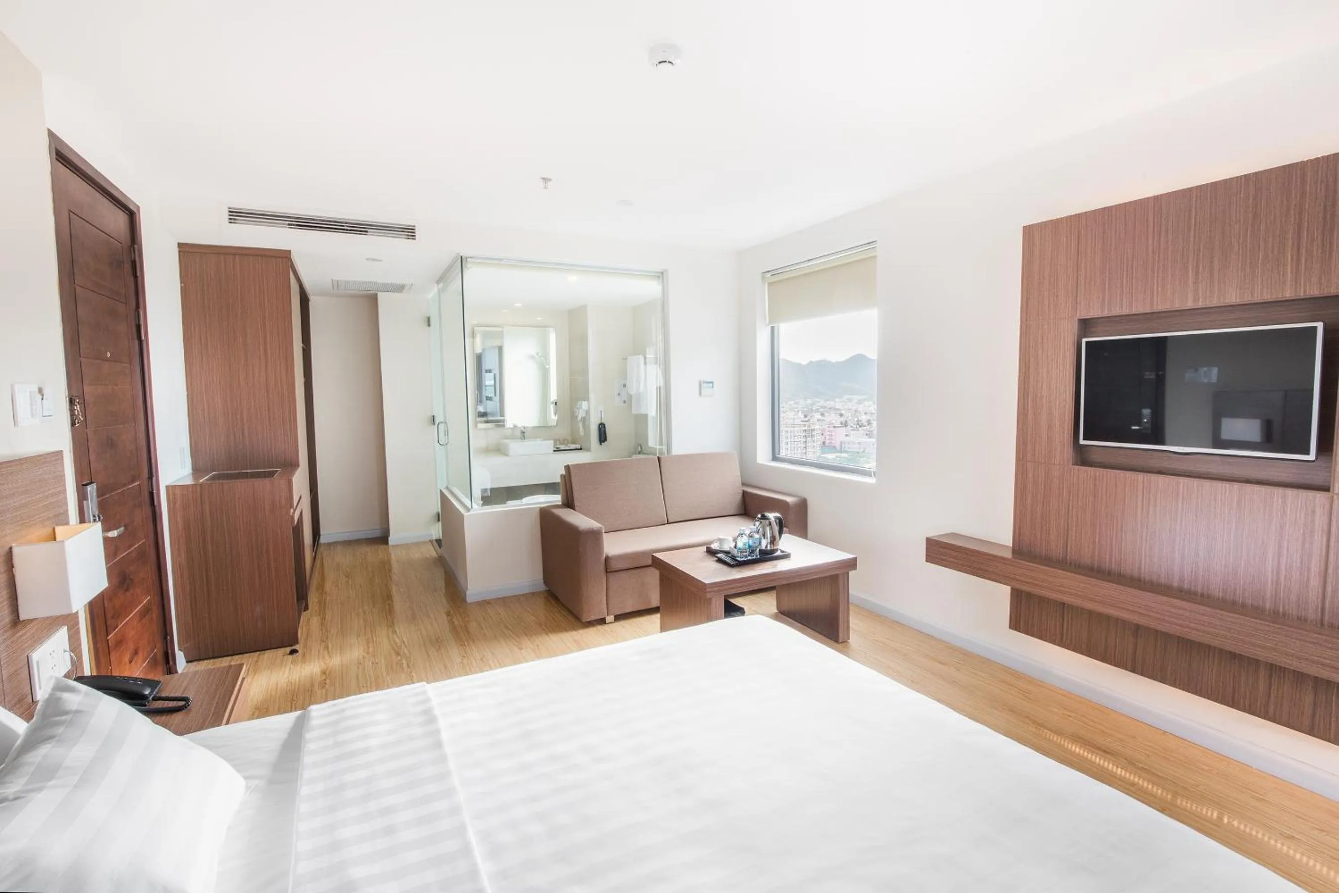 City view, Bed in King Town Grand Hotel & Wedding Center