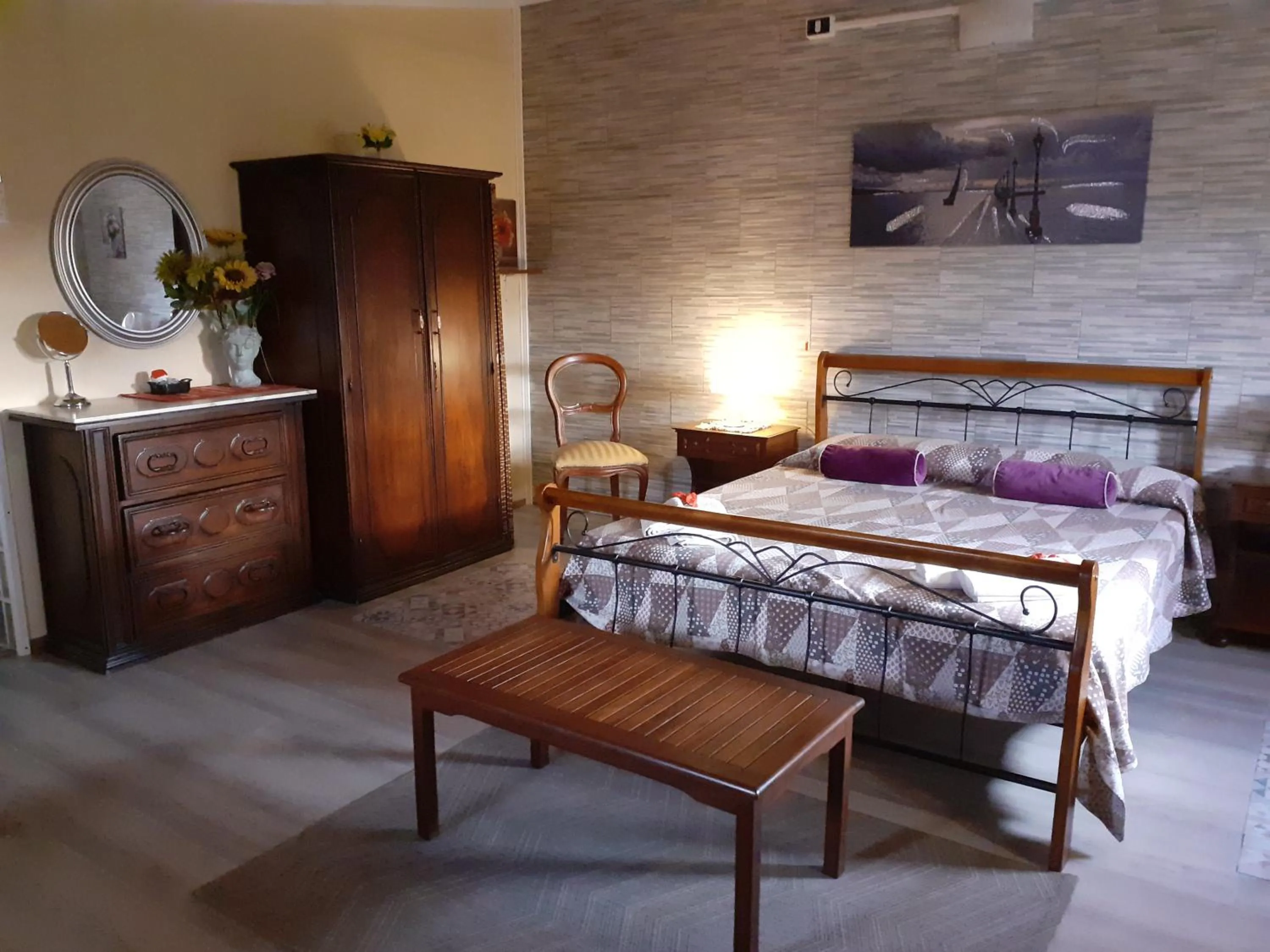 Bed in Holiday Maison Villa Arci