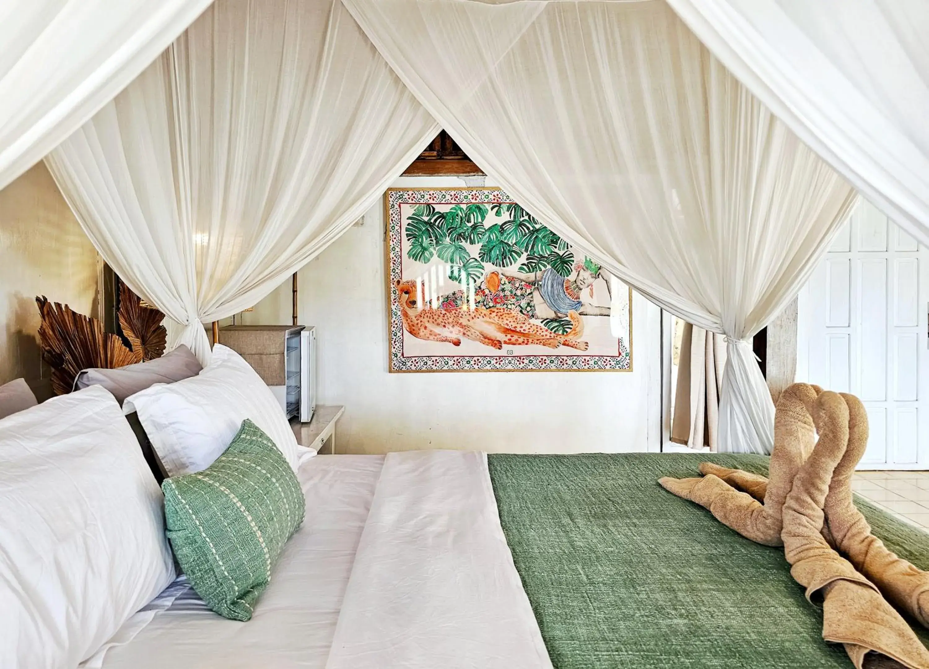 Bed in Janur Bungalow Bed in Janur Bungalow