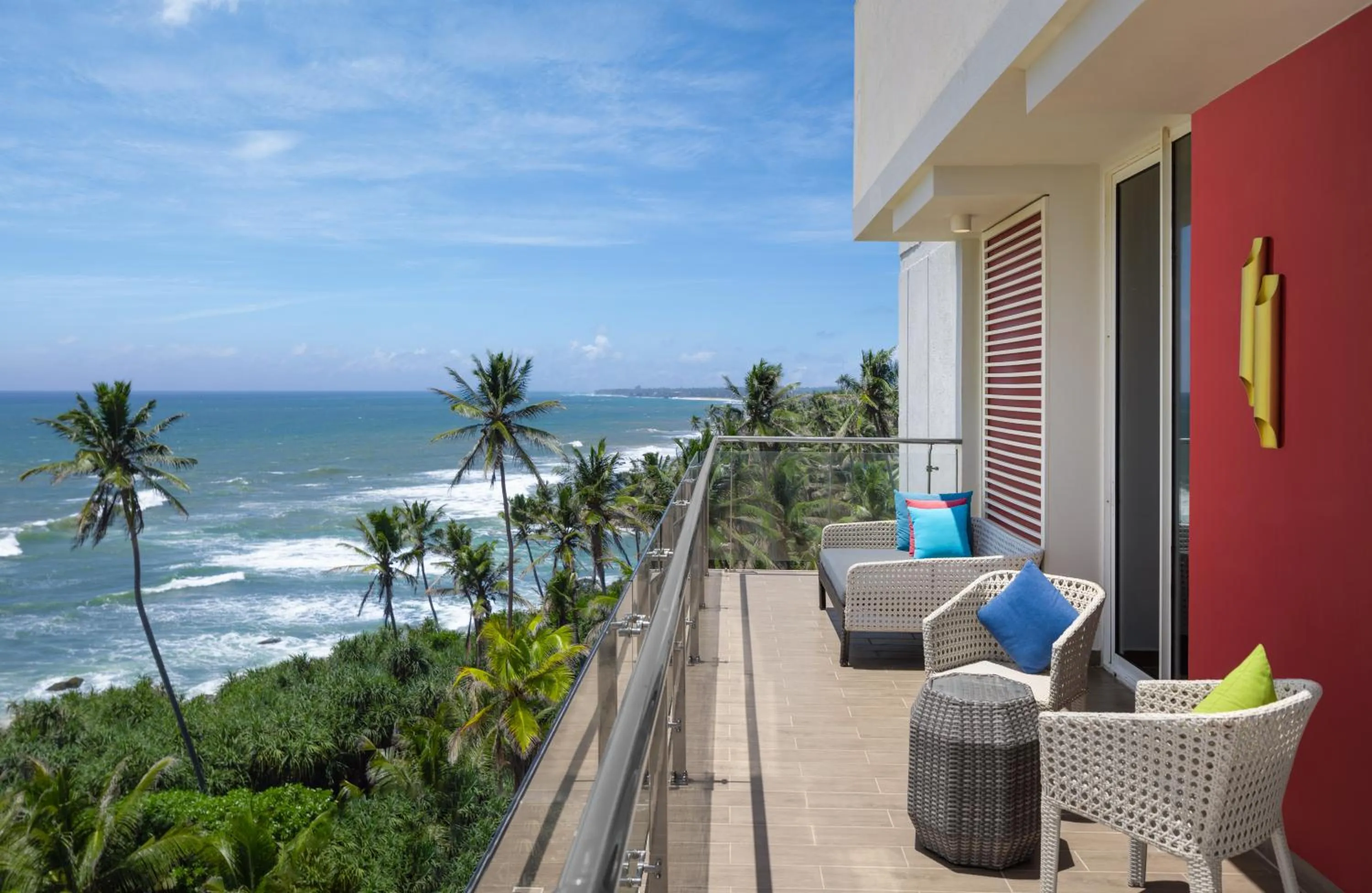 Balcony/Terrace in Radisson Blu Resort Galle