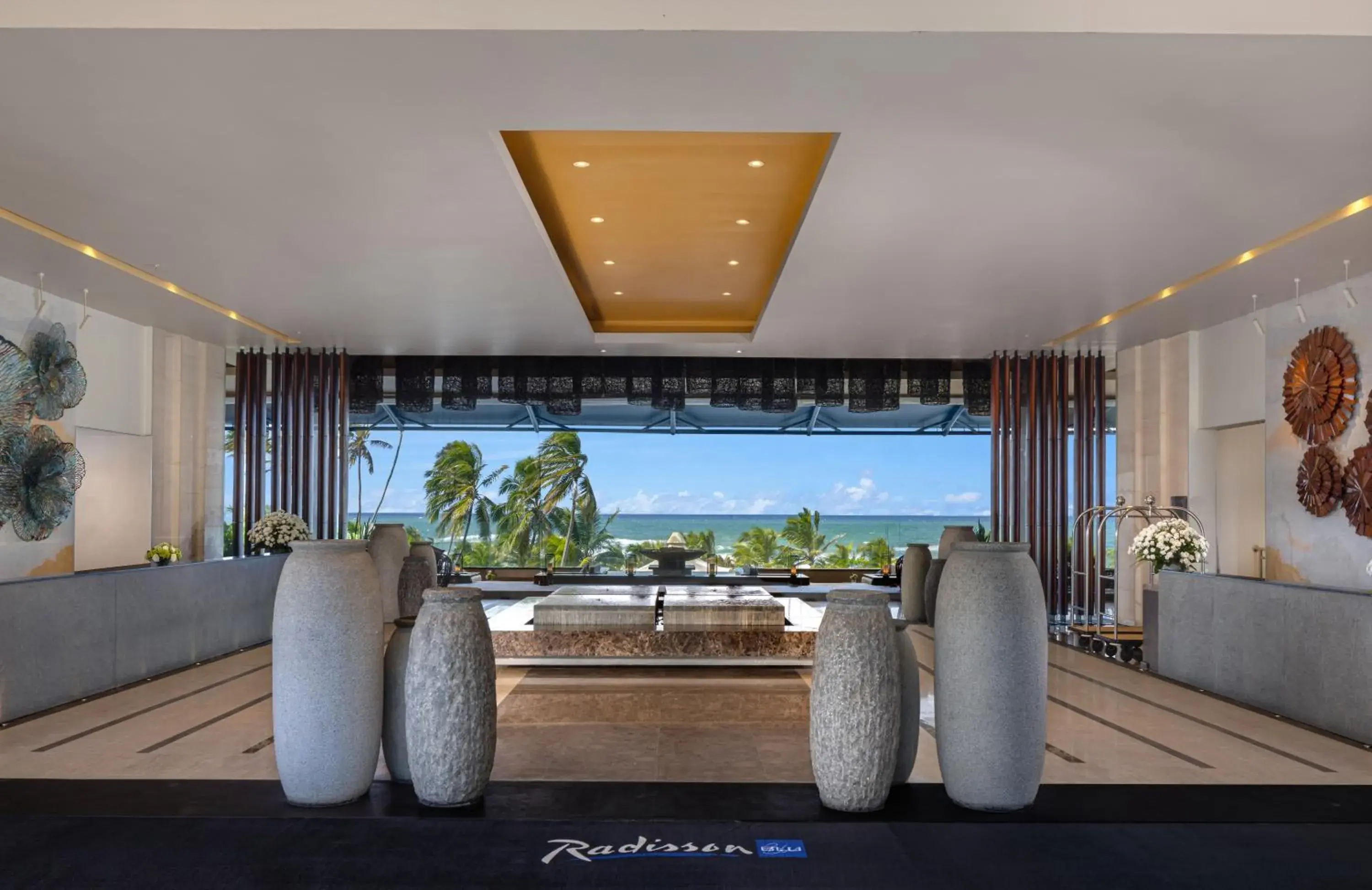 Lobby or reception in Radisson Blu Resort Galle Lobby or reception in Radisson Blu Resort Galle
