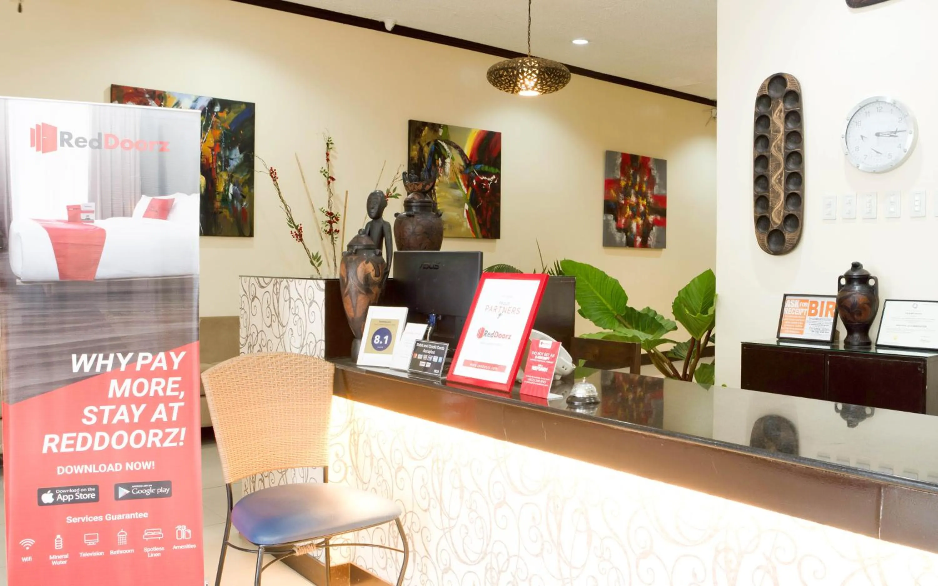 Property logo or sign in RedDoorz Plus near Rizal Junction