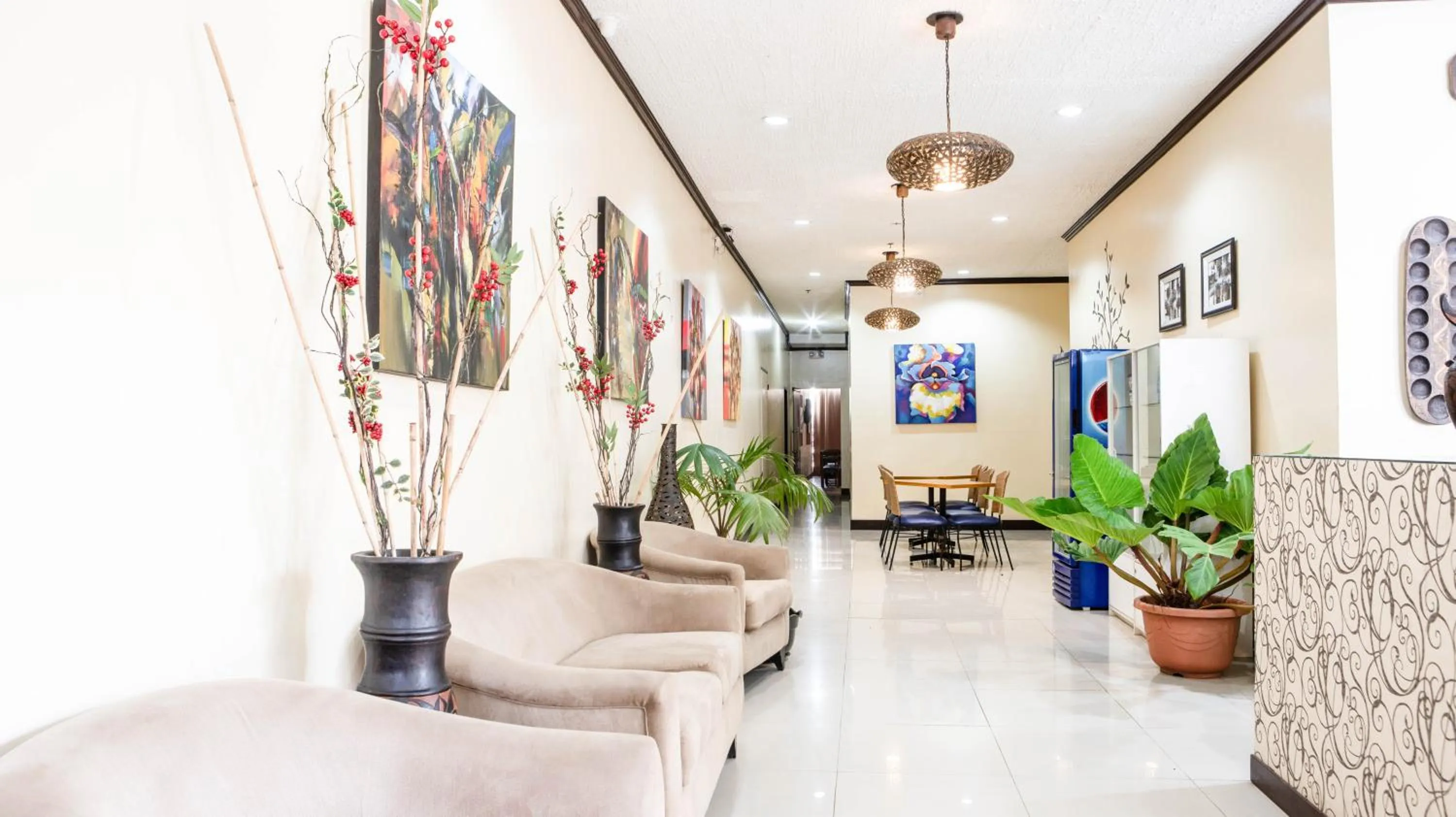 Living room in RedDoorz Plus near Rizal Junction