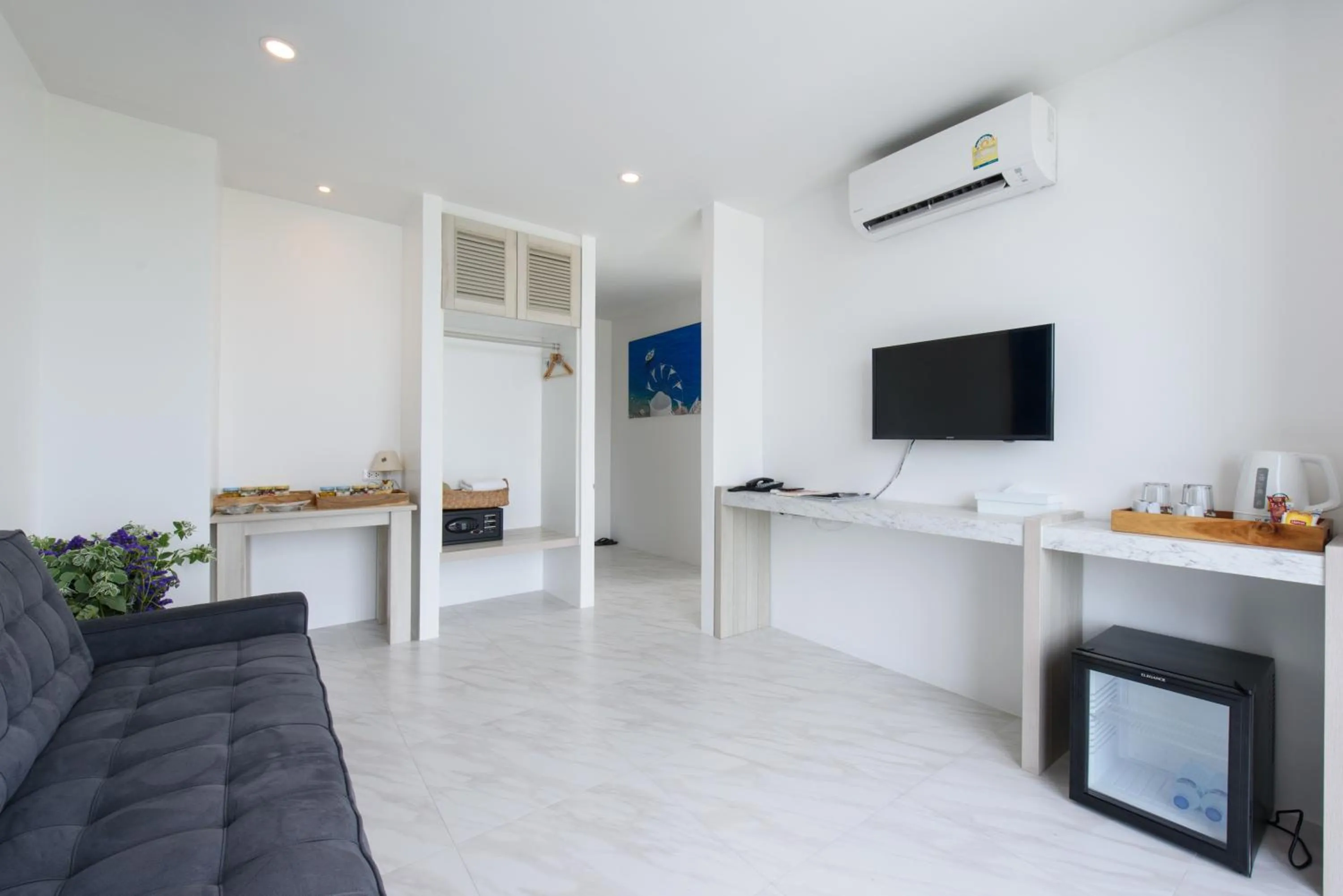 Seating area in Costa Village Bangsaray