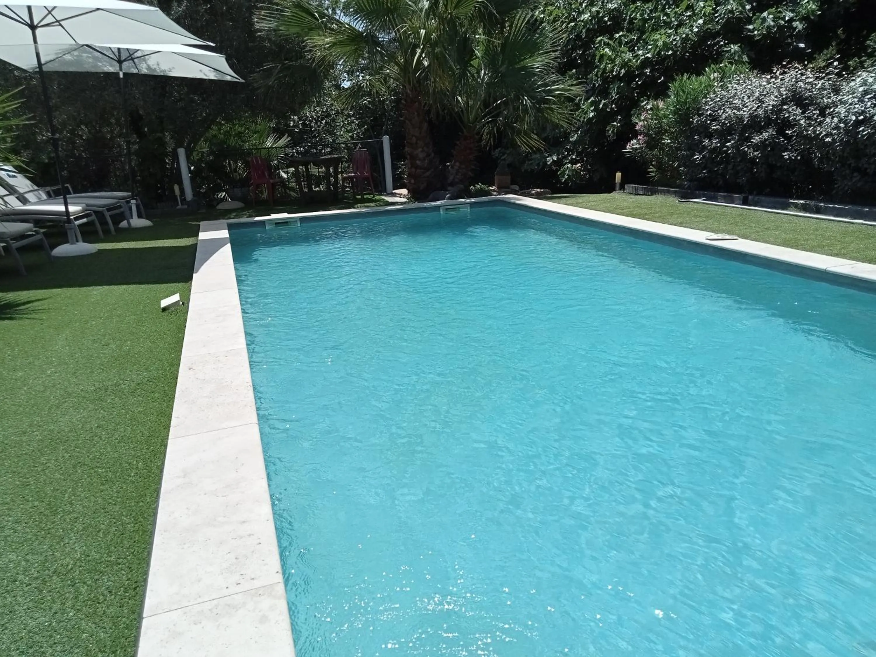 Pool view in Villa La Croisette