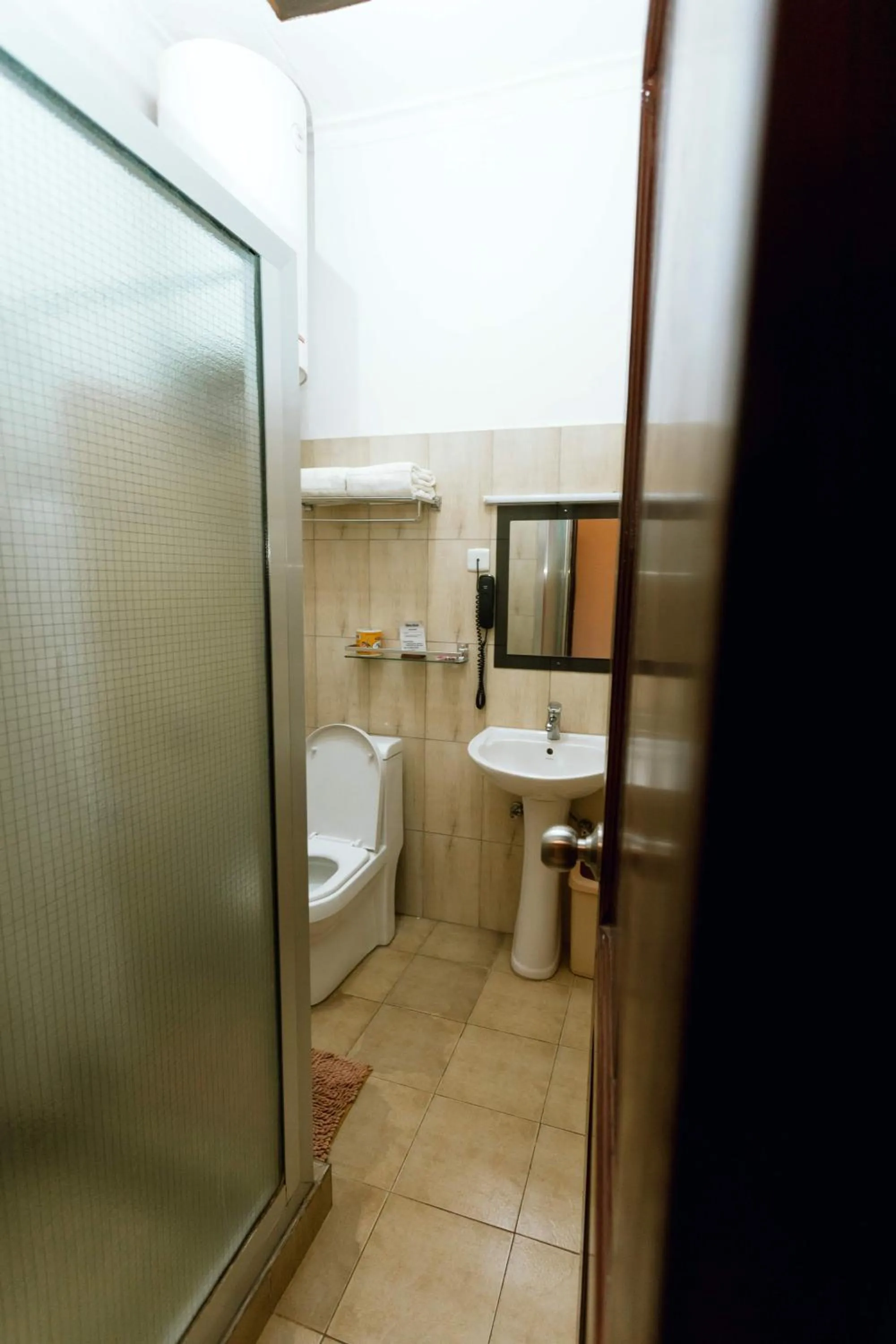 Shower in Keys Hotel