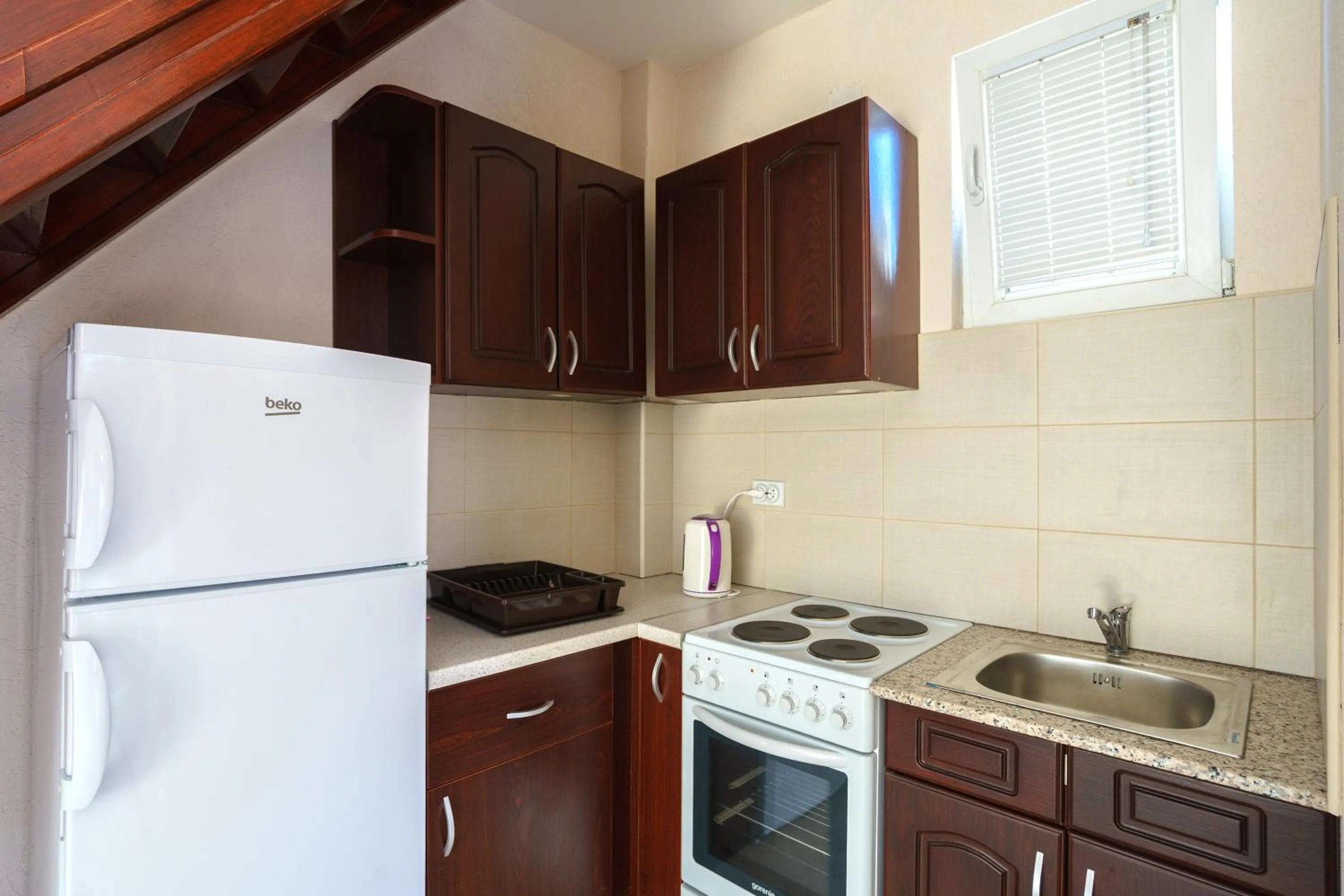 Kitchen or kitchenette in Apartments Lora