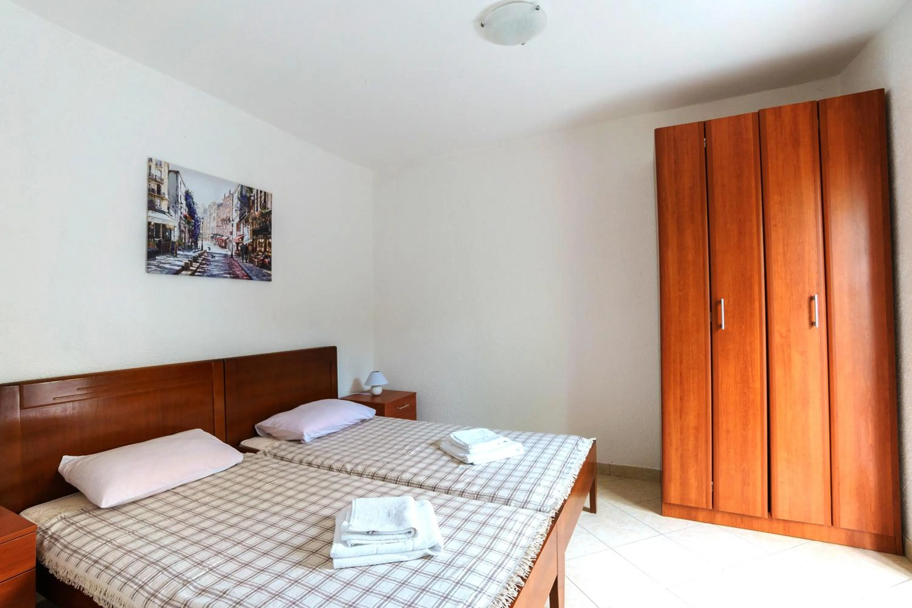Bedroom, Bed in Apartments Lora