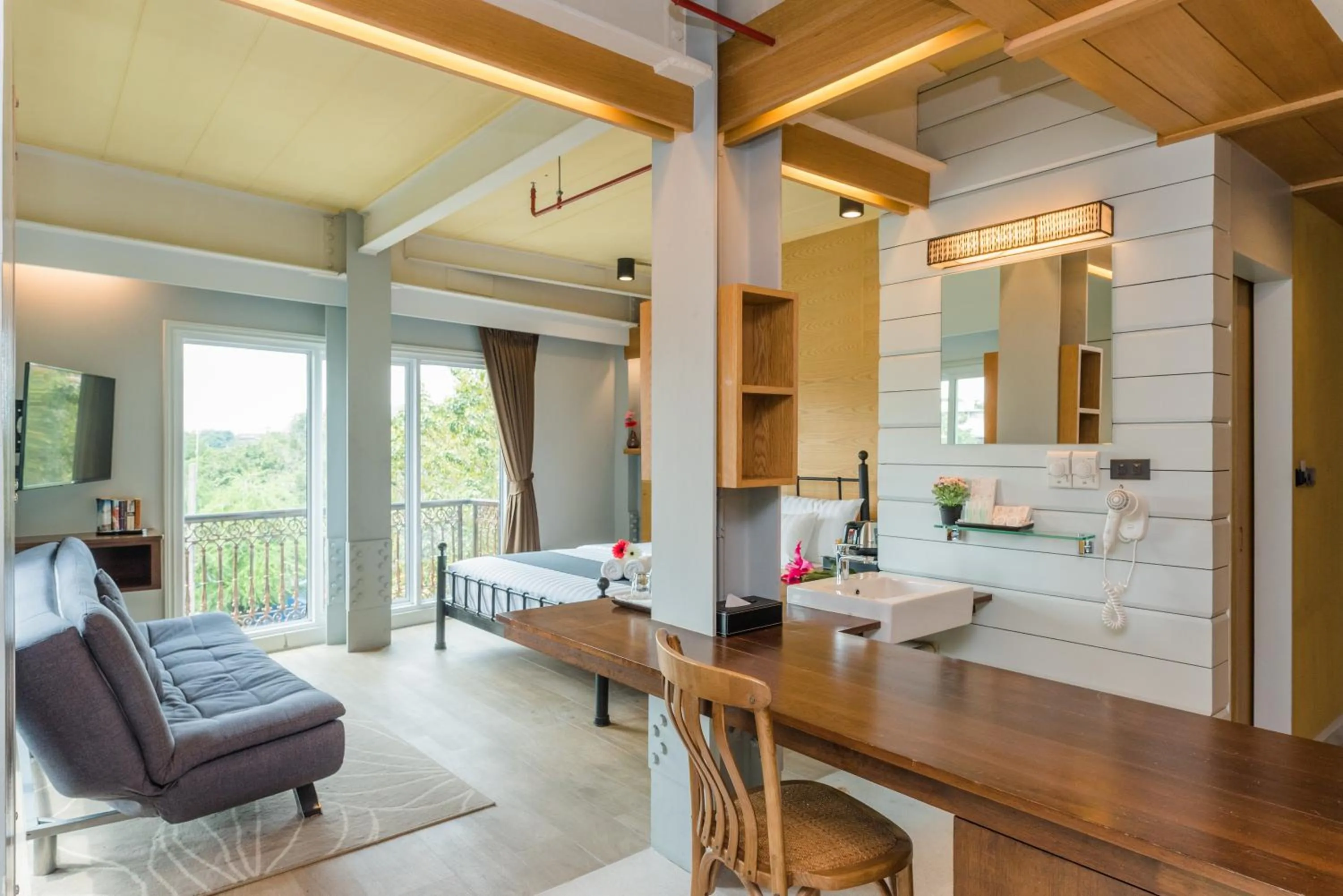 Bedroom in Dang Derm In The Park Khaosan