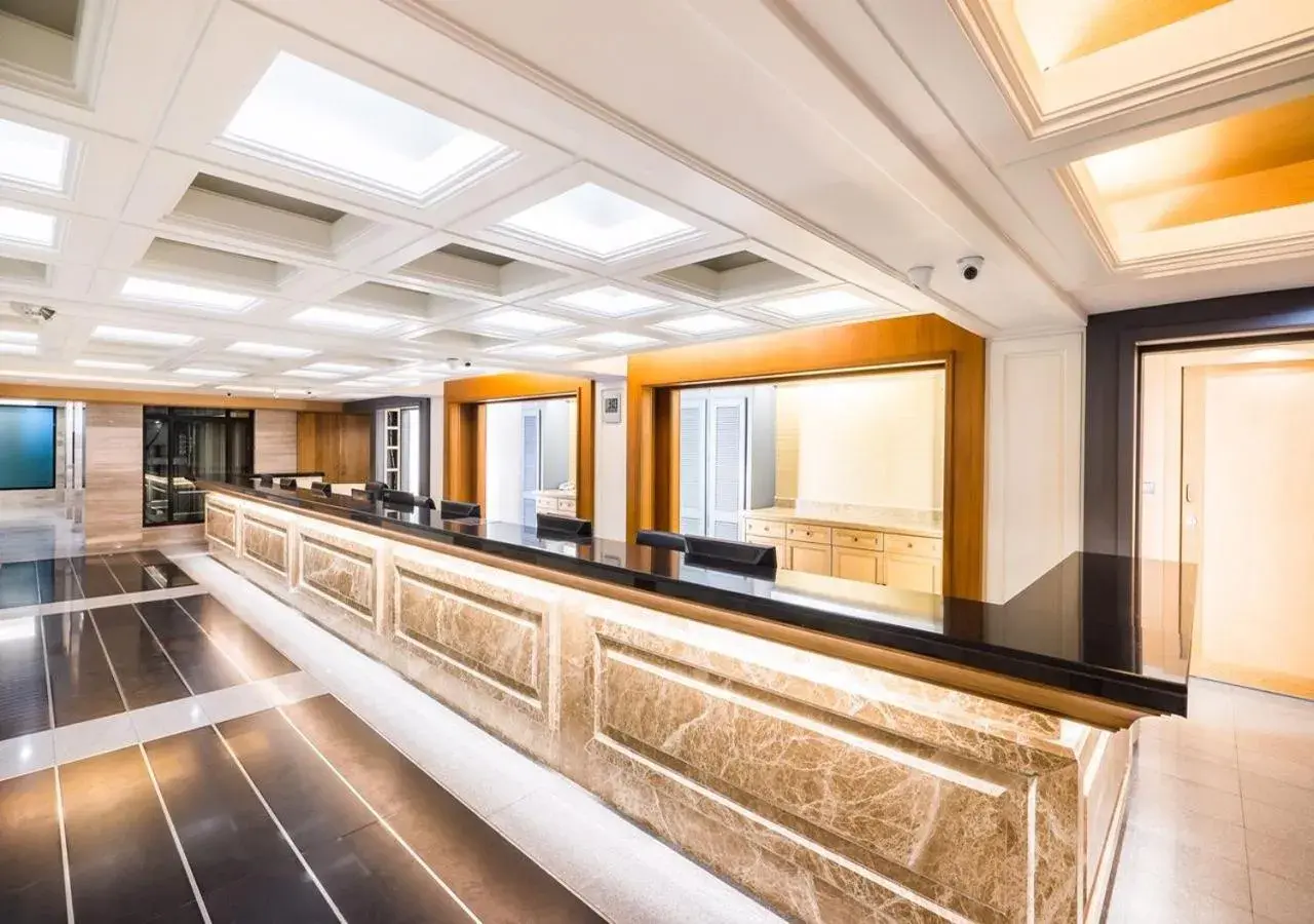 Lobby or reception in Dang Derm In The Park Khaosan Lobby or reception in Dang Derm In The Park Khaosan