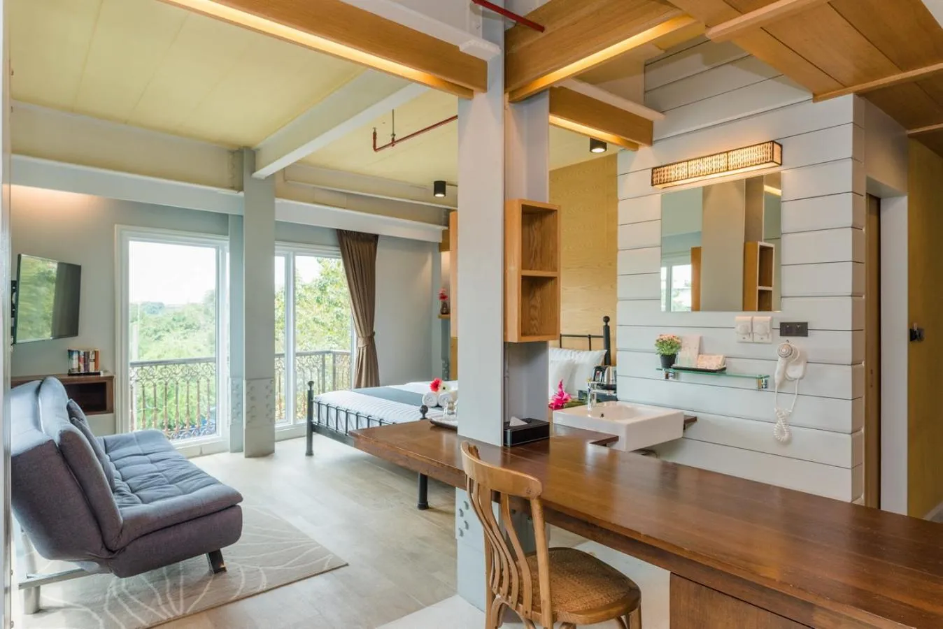 Bedroom in Dang Derm In The Park Khaosan