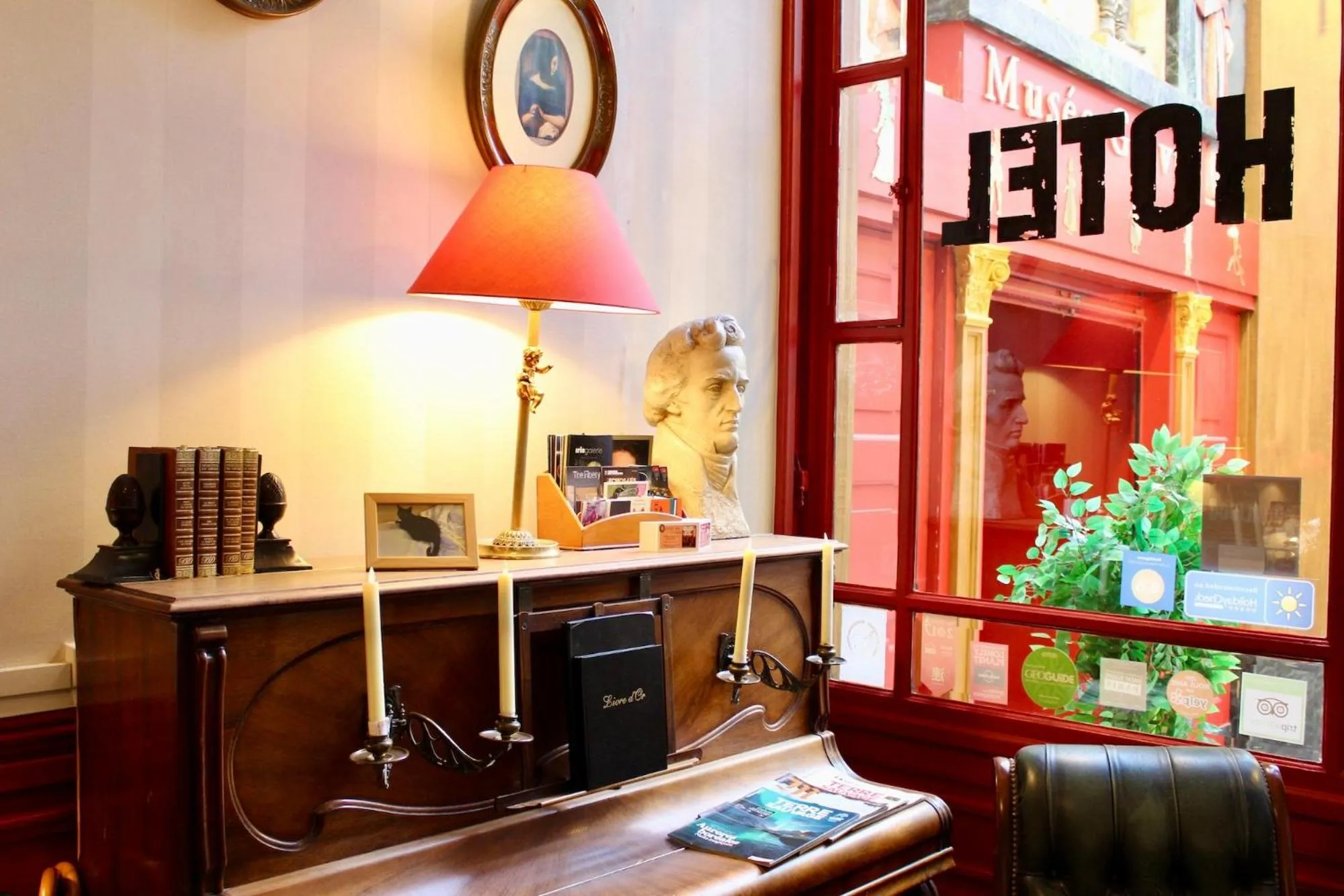 Lobby or reception in Hôtel Chopin