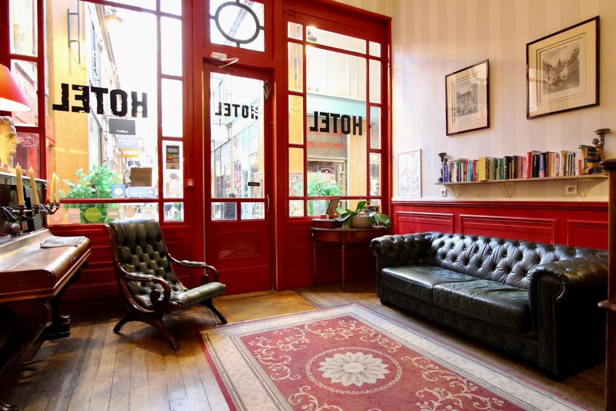 Lobby or reception in Hôtel Chopin