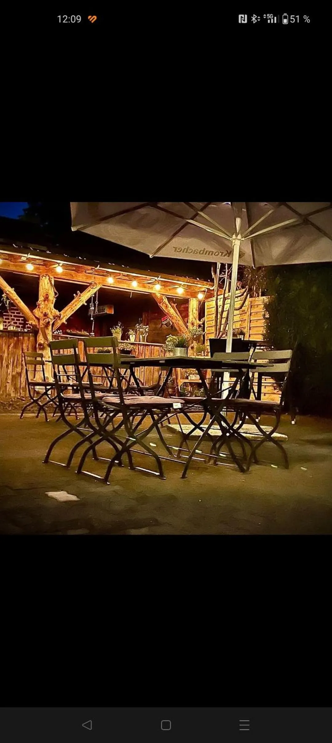 Garden in Landgasthof & Hotel "Merje"