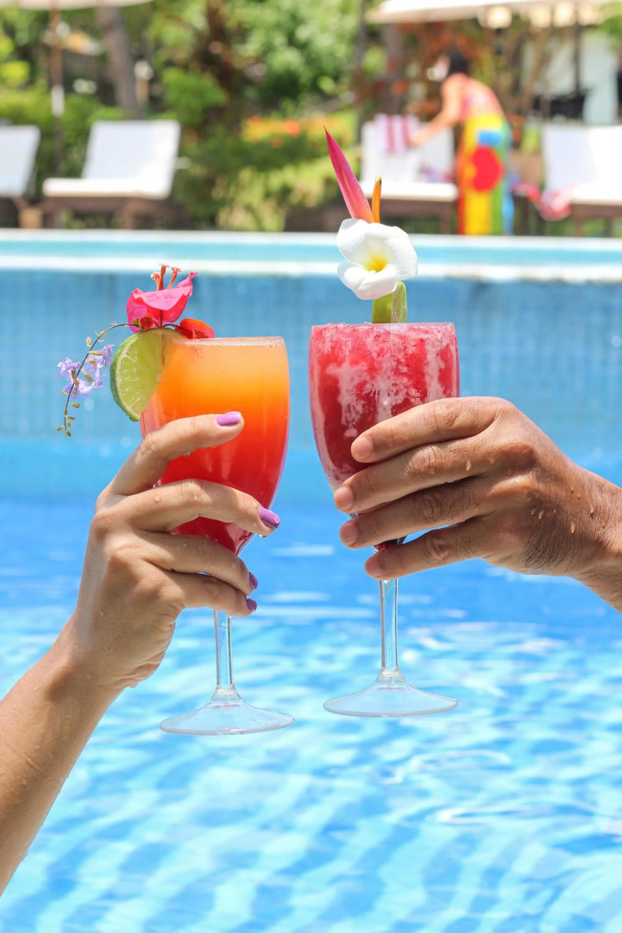 Swimming pool in Hotel Tibau Lagoa