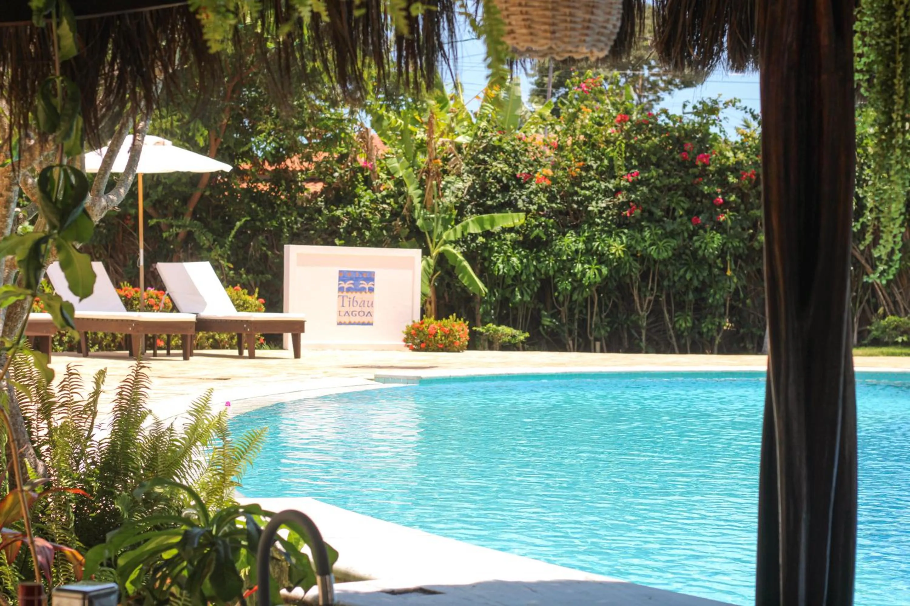 Swimming pool in Hotel Tibau Lagoa