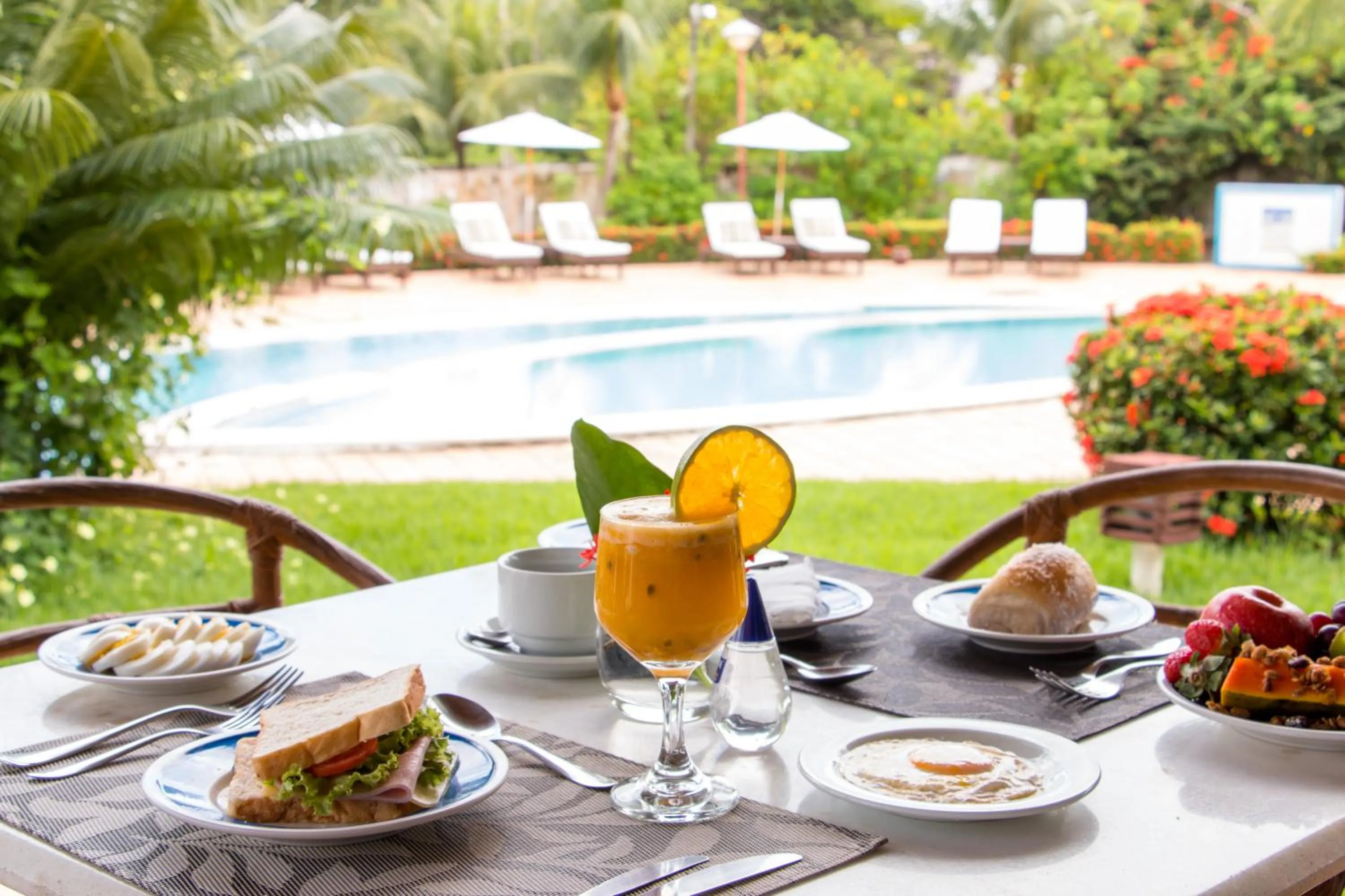 Meals in Hotel Tibau Lagoa