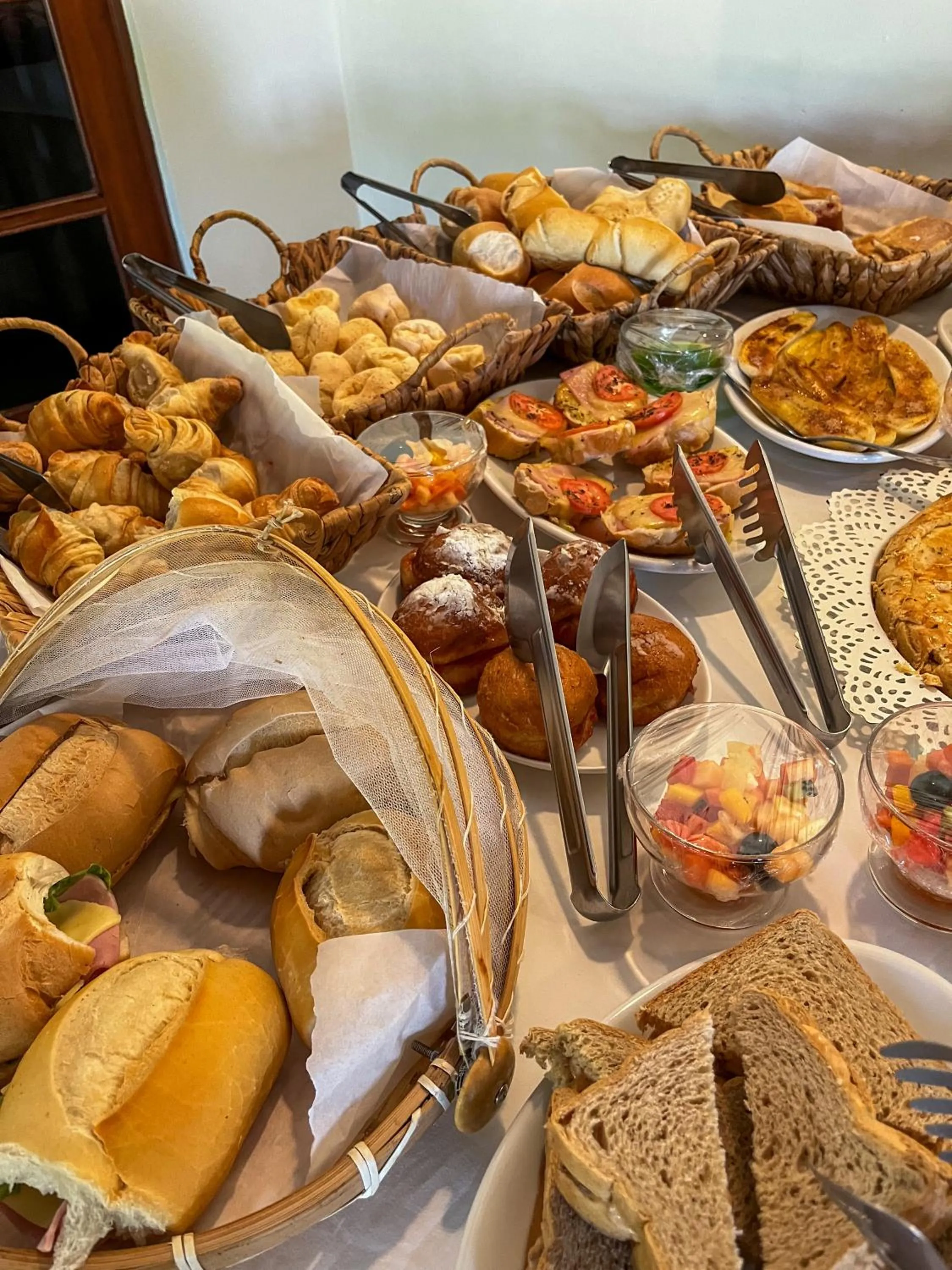 Buffet breakfast in Hotel Tibau Lagoa