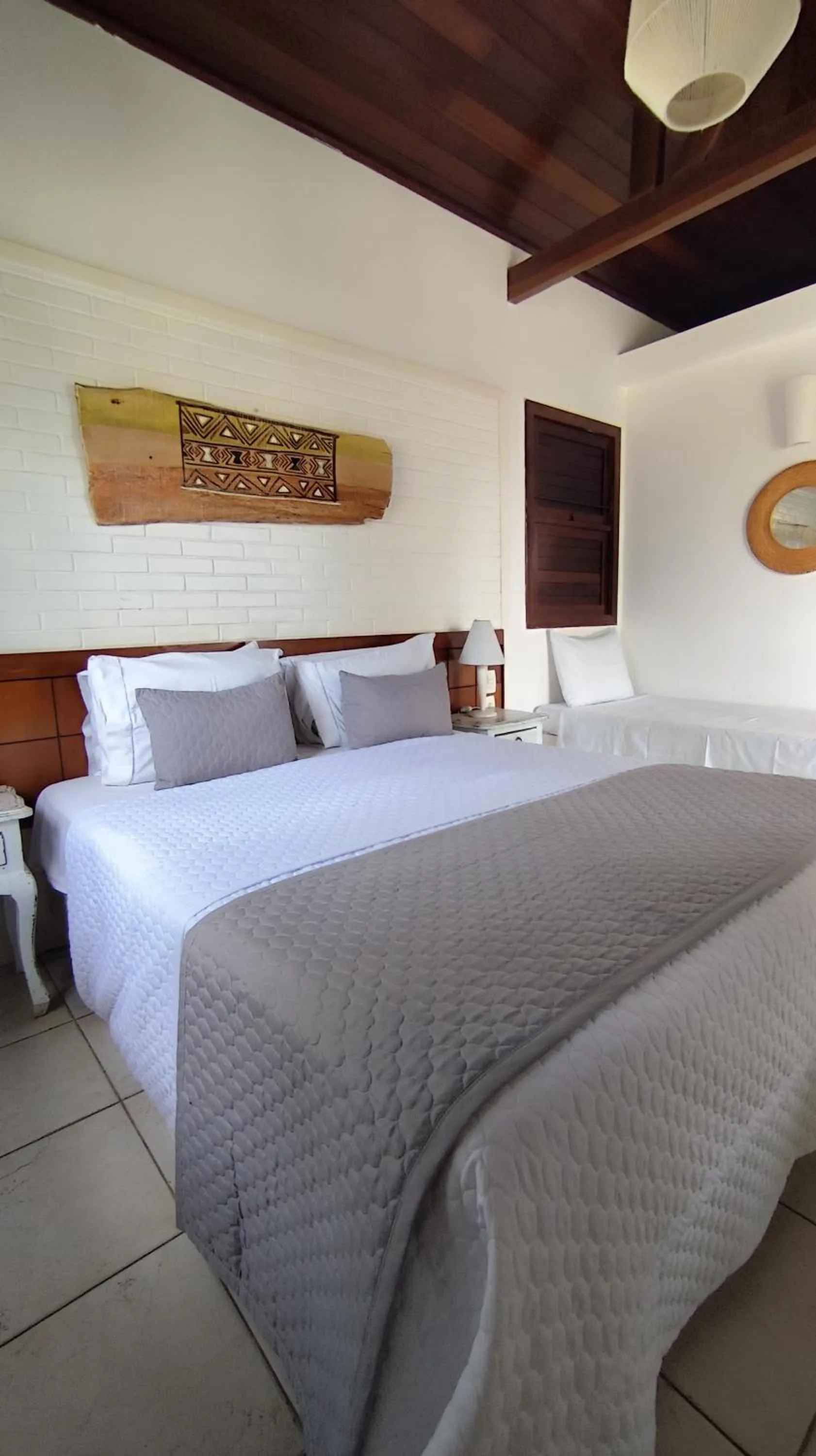 Bed in Hotel Tibau Lagoa