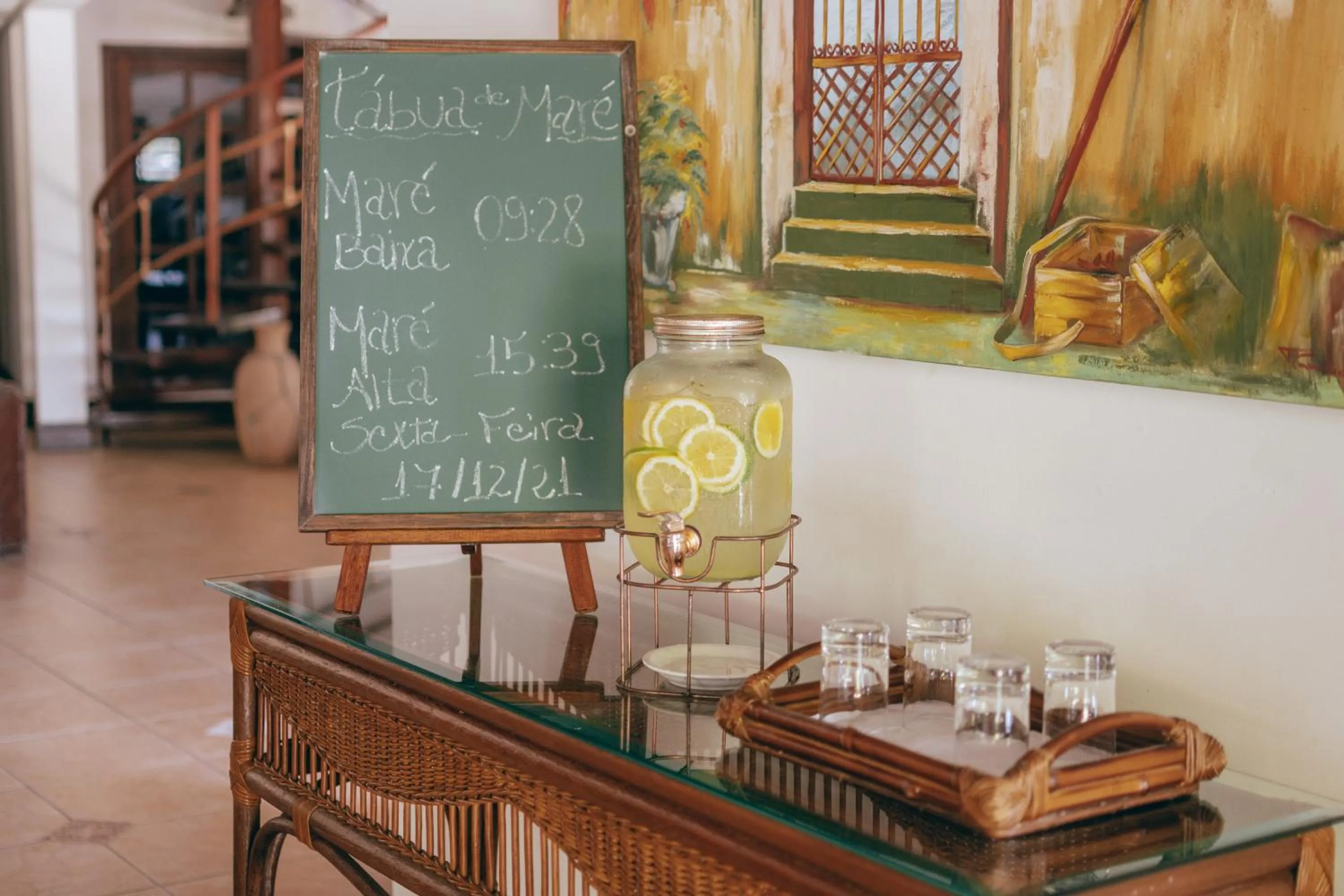 Lobby or reception in Hotel Tibau Lagoa